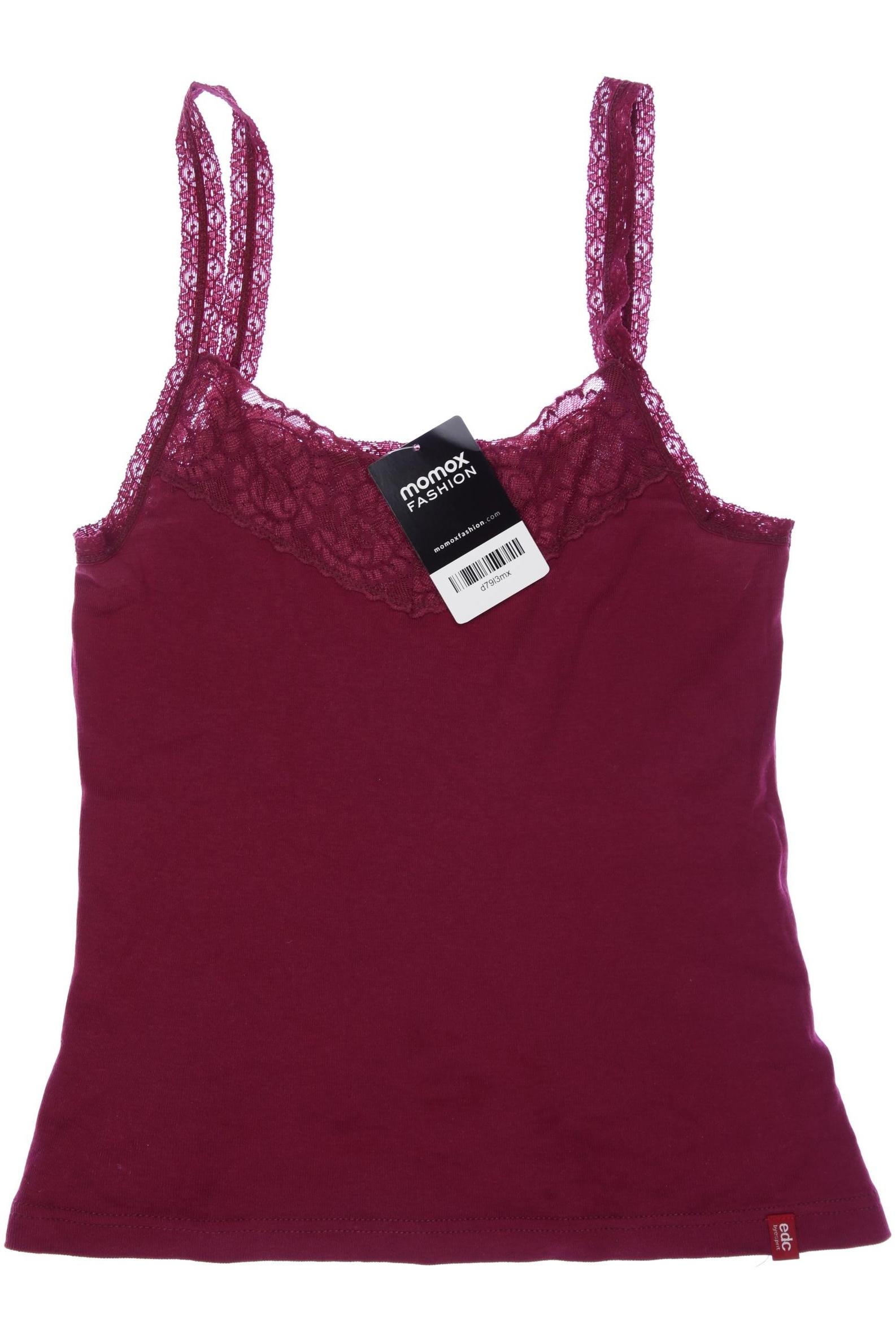 

edc by Esprit Damen Top, bordeaux, Gr. 36