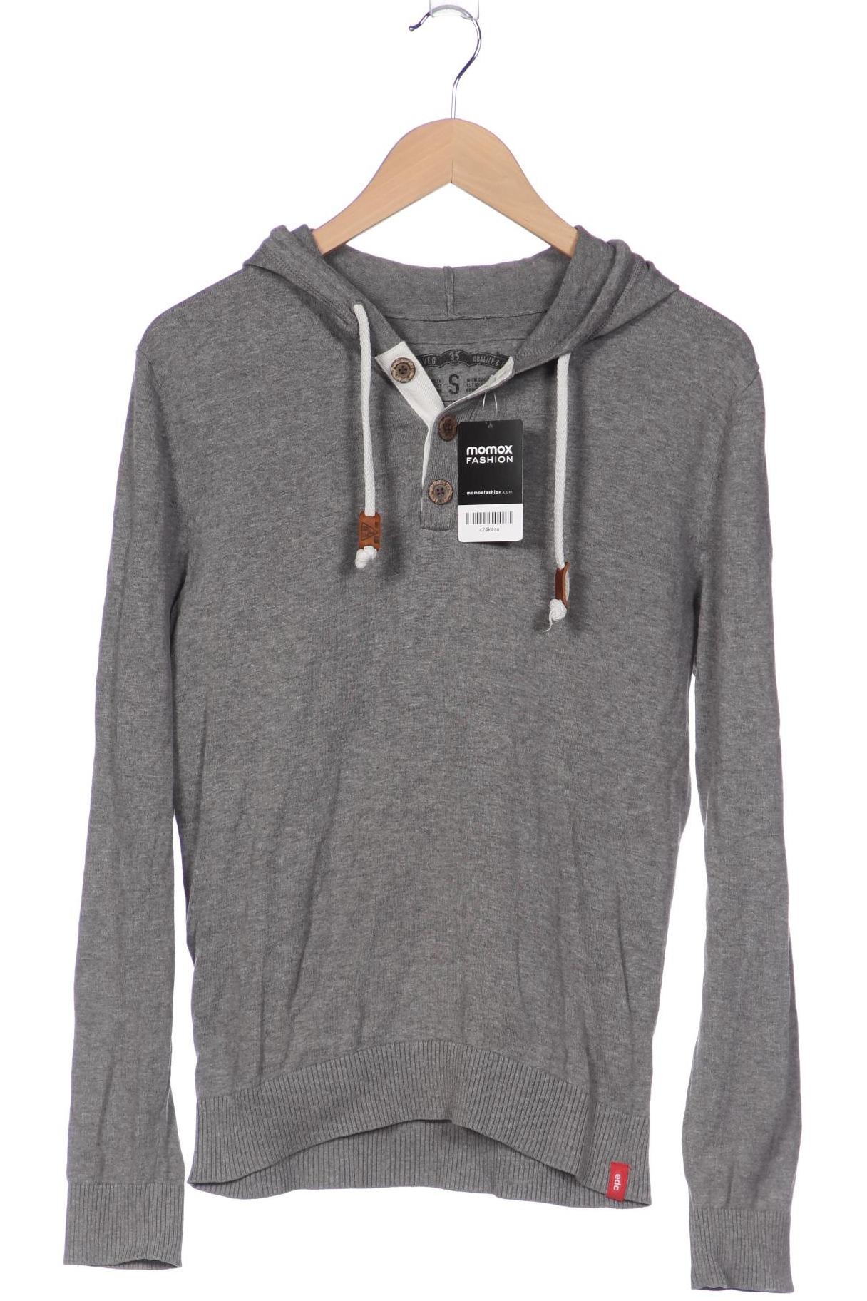 

edc by Esprit Damen Kapuzenpullover, grau, Gr. 36