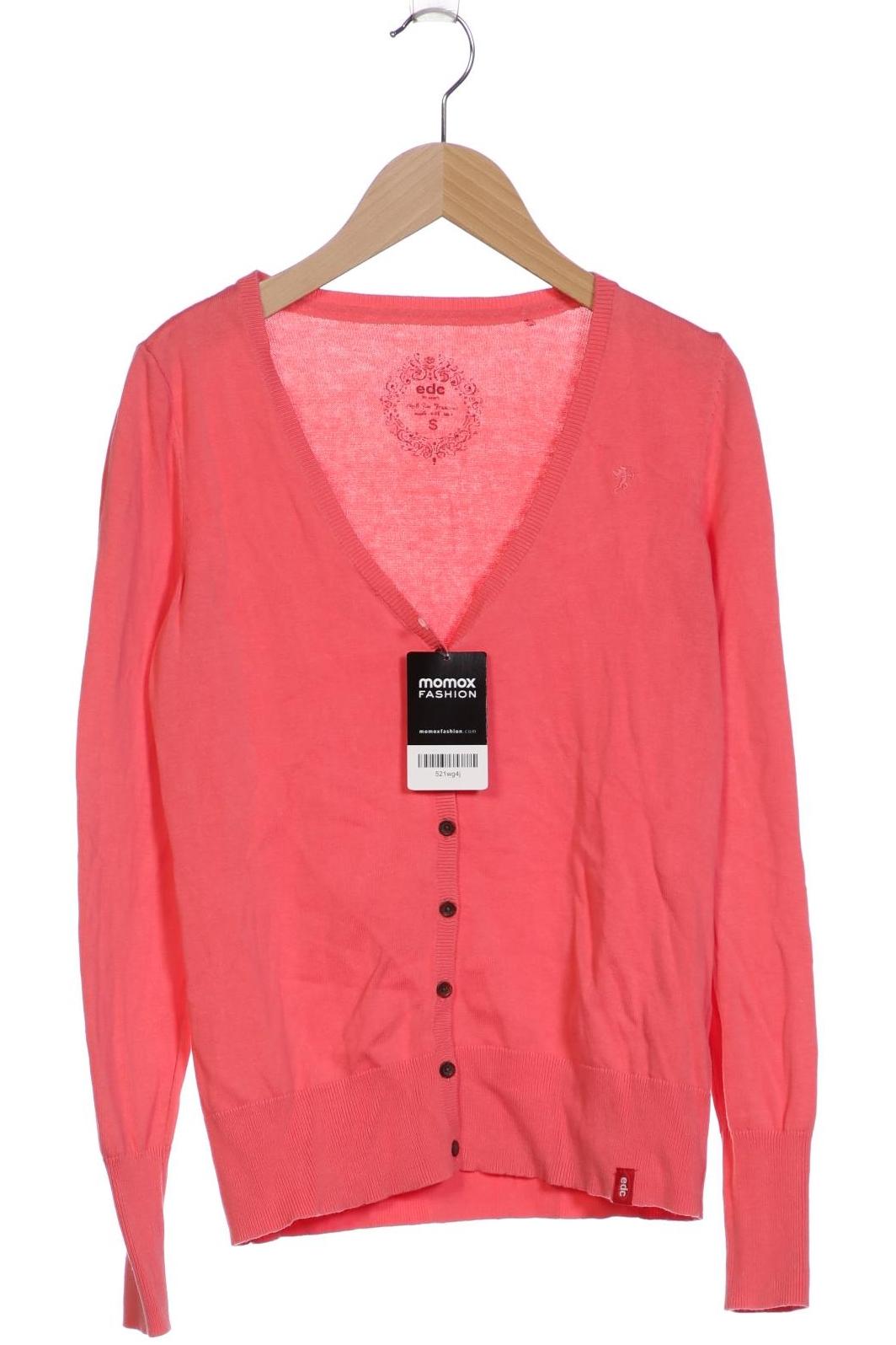 

edc by Esprit Damen Strickjacke, pink, Gr. 36