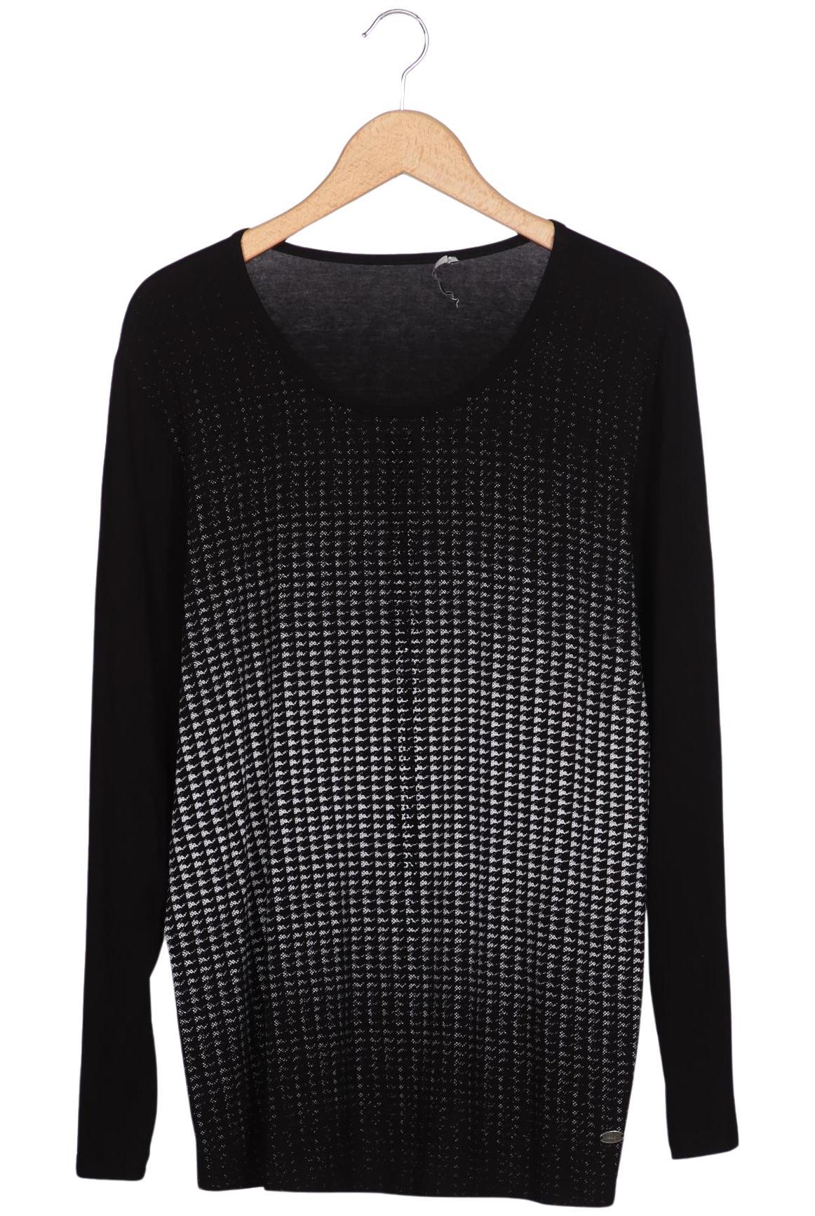 

edc by Esprit Damen Langarmshirt, schwarz, Gr. 36