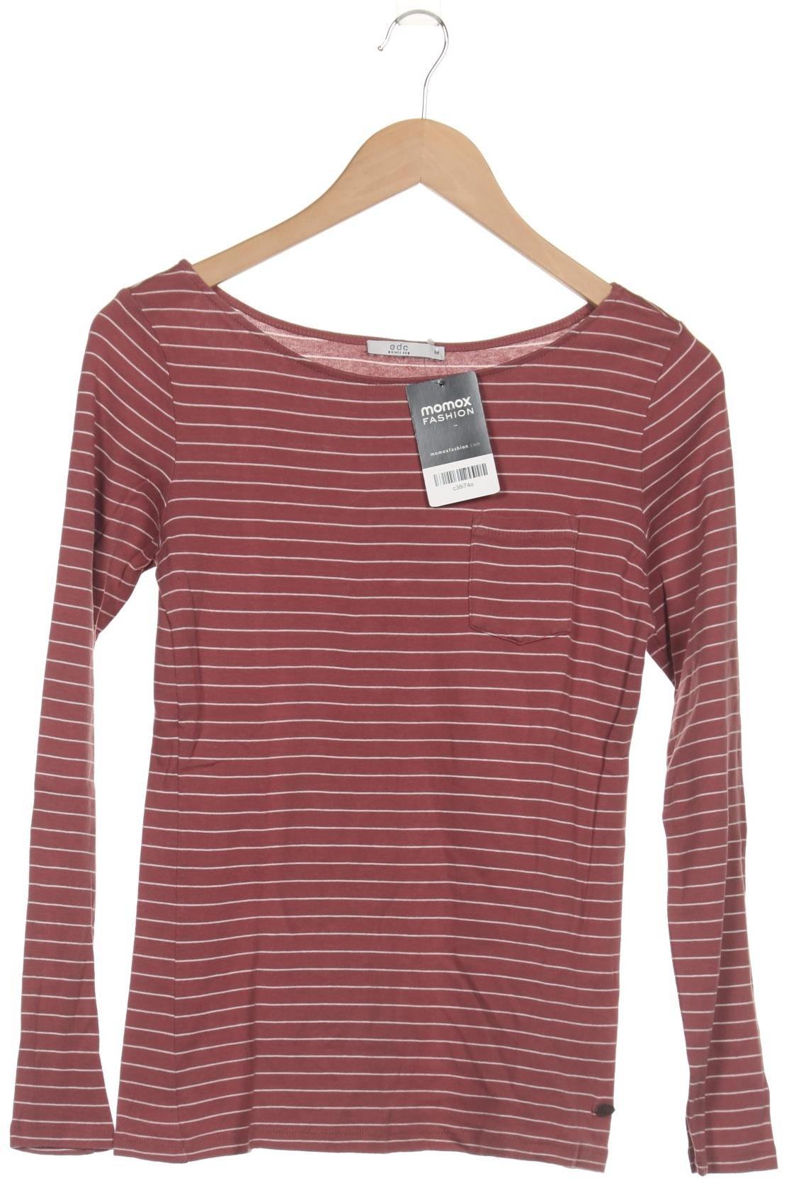 

edc by Esprit Damen Langarmshirt, pink, Gr. 38