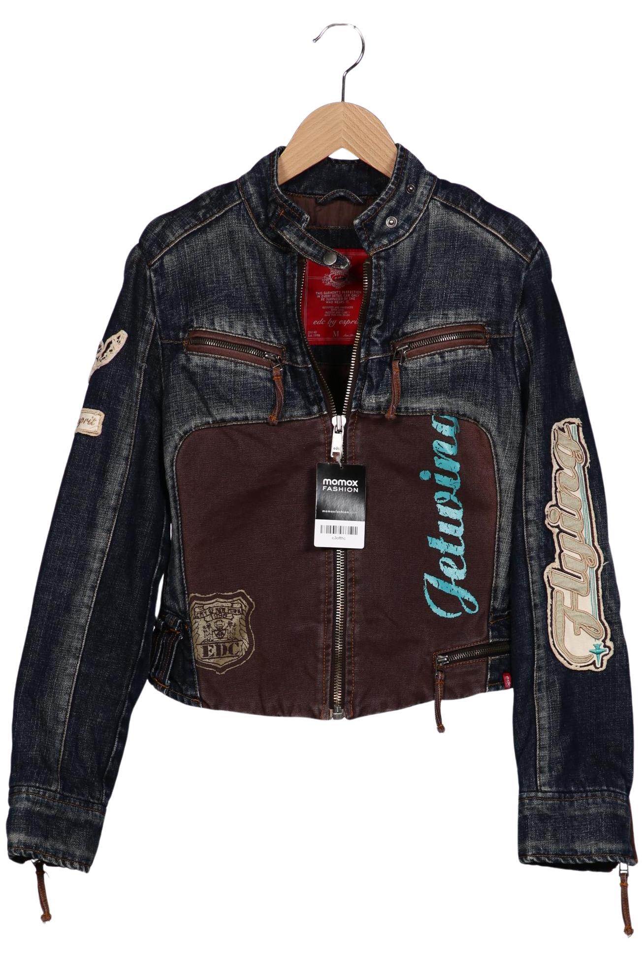 

edc by Esprit Damen Jacke, marineblau, Gr. 38