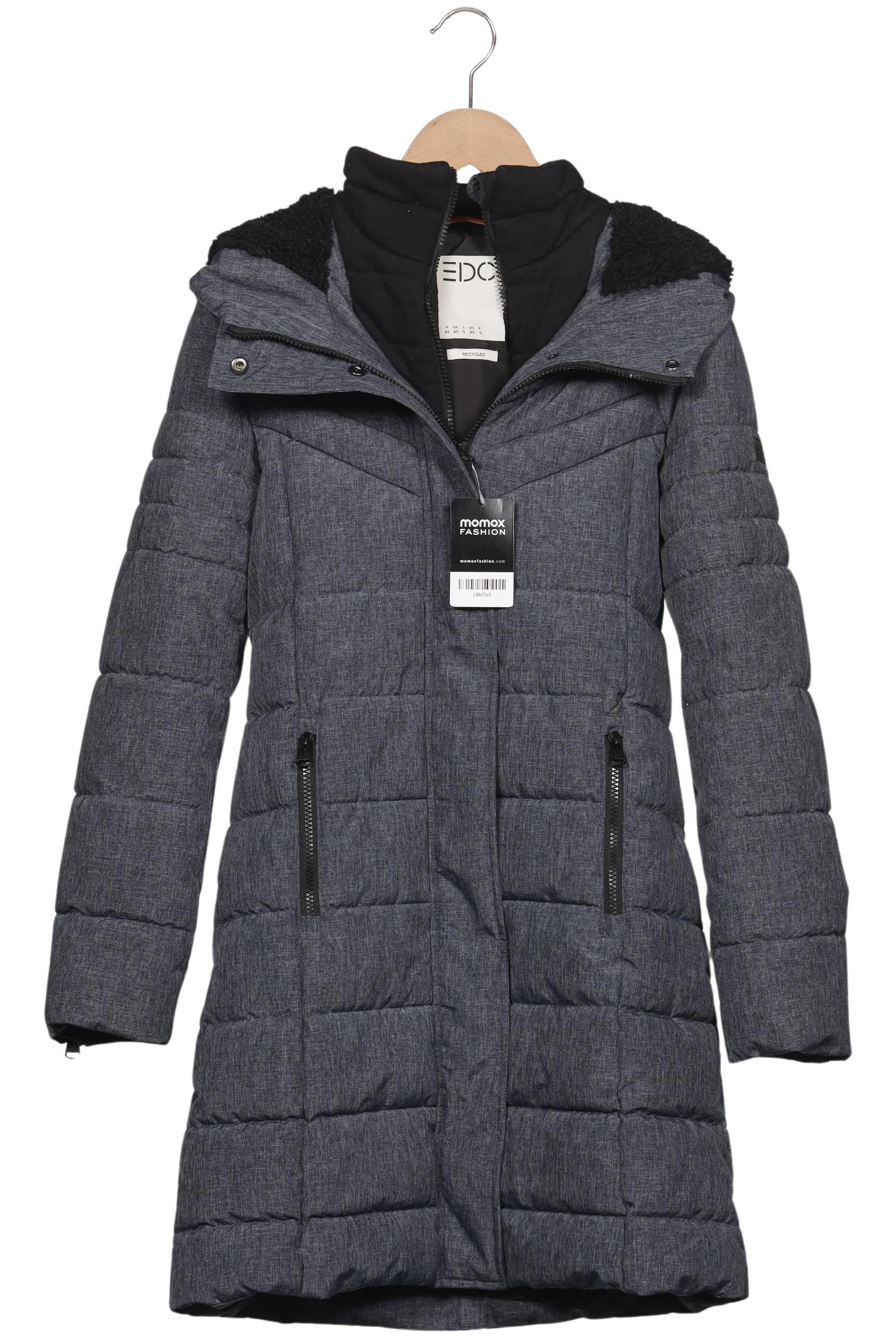 

edc by Esprit Damen Mantel, grau, Gr. 34