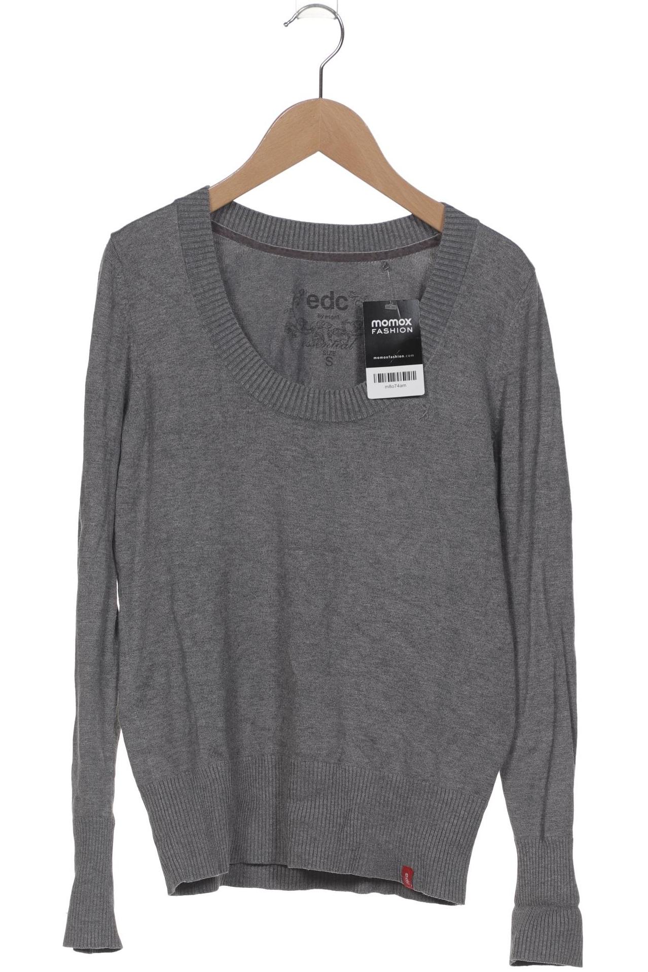 

edc by Esprit Damen Pullover, grau, Gr. 36