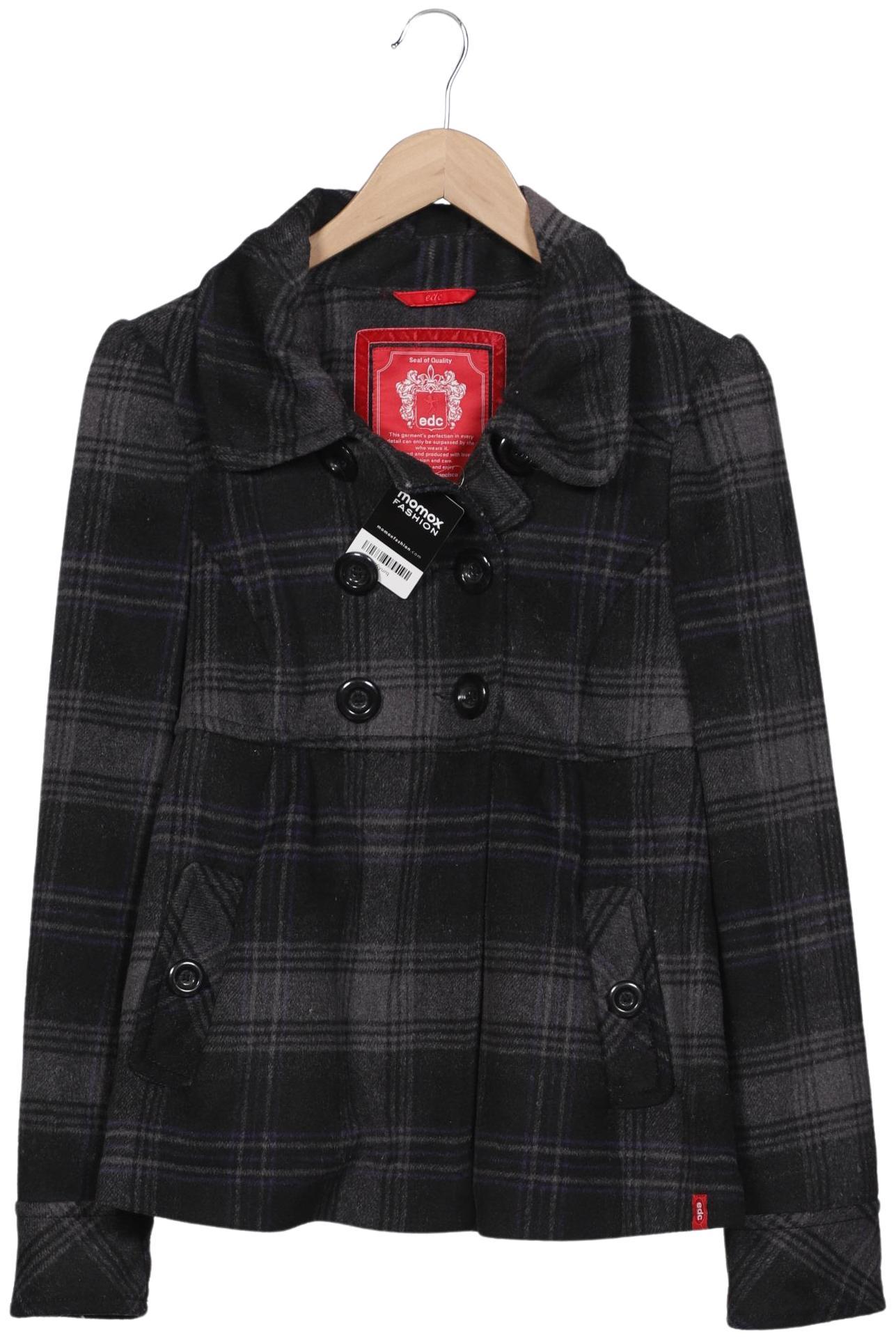 

edc by Esprit Damen Jacke, grau, Gr. 38