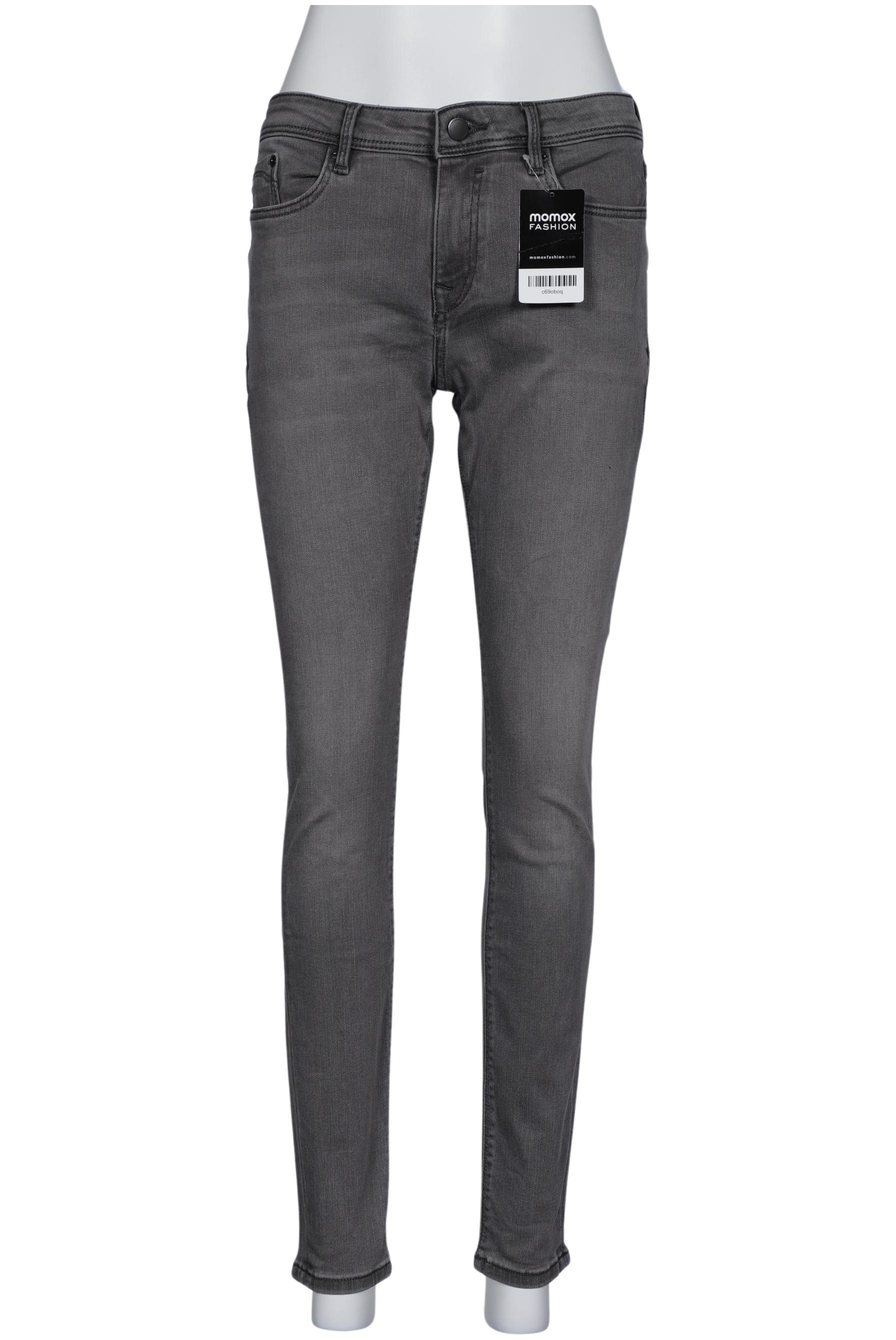 

edc by Esprit Damen Jeans, grau, Gr. 28