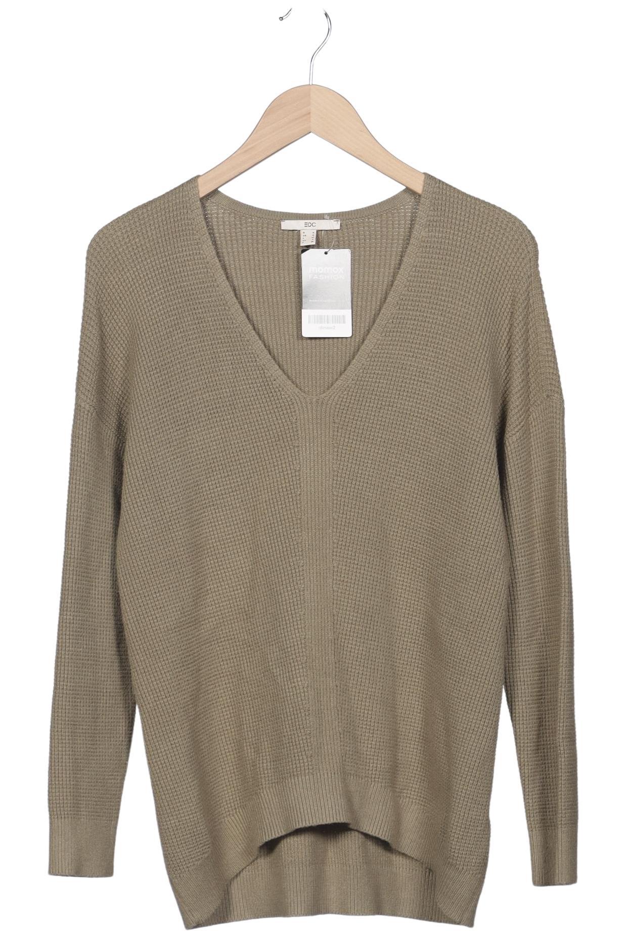 

edc by Esprit Damen Pullover, beige, Gr. 36