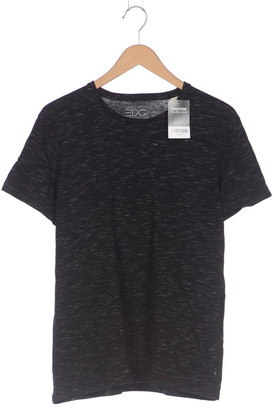 Thumbnail - edc by Esprit Herren T-Shirt, schwarz, Gr. 48
