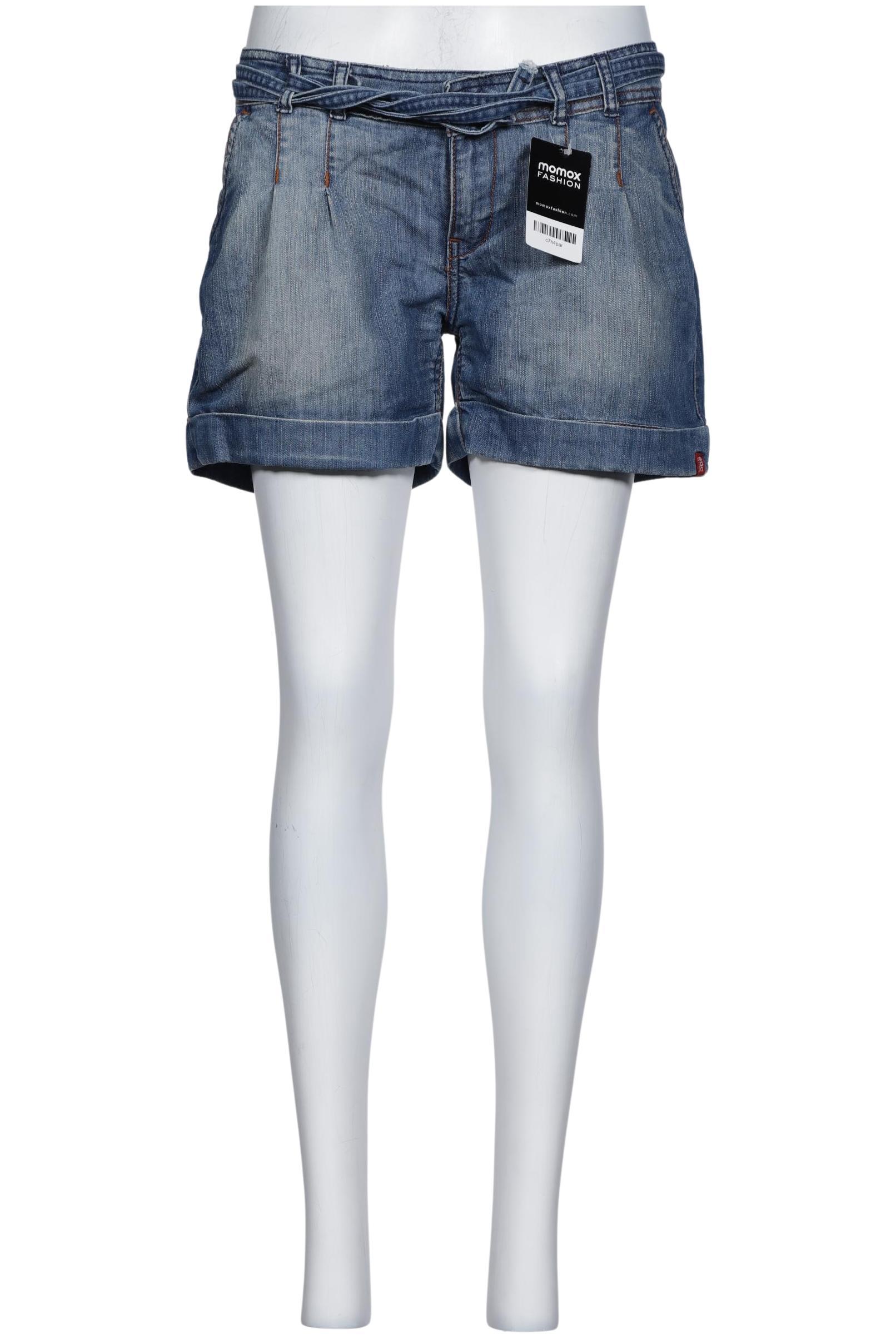 

edc by Esprit Damen Shorts, blau, Gr. 38