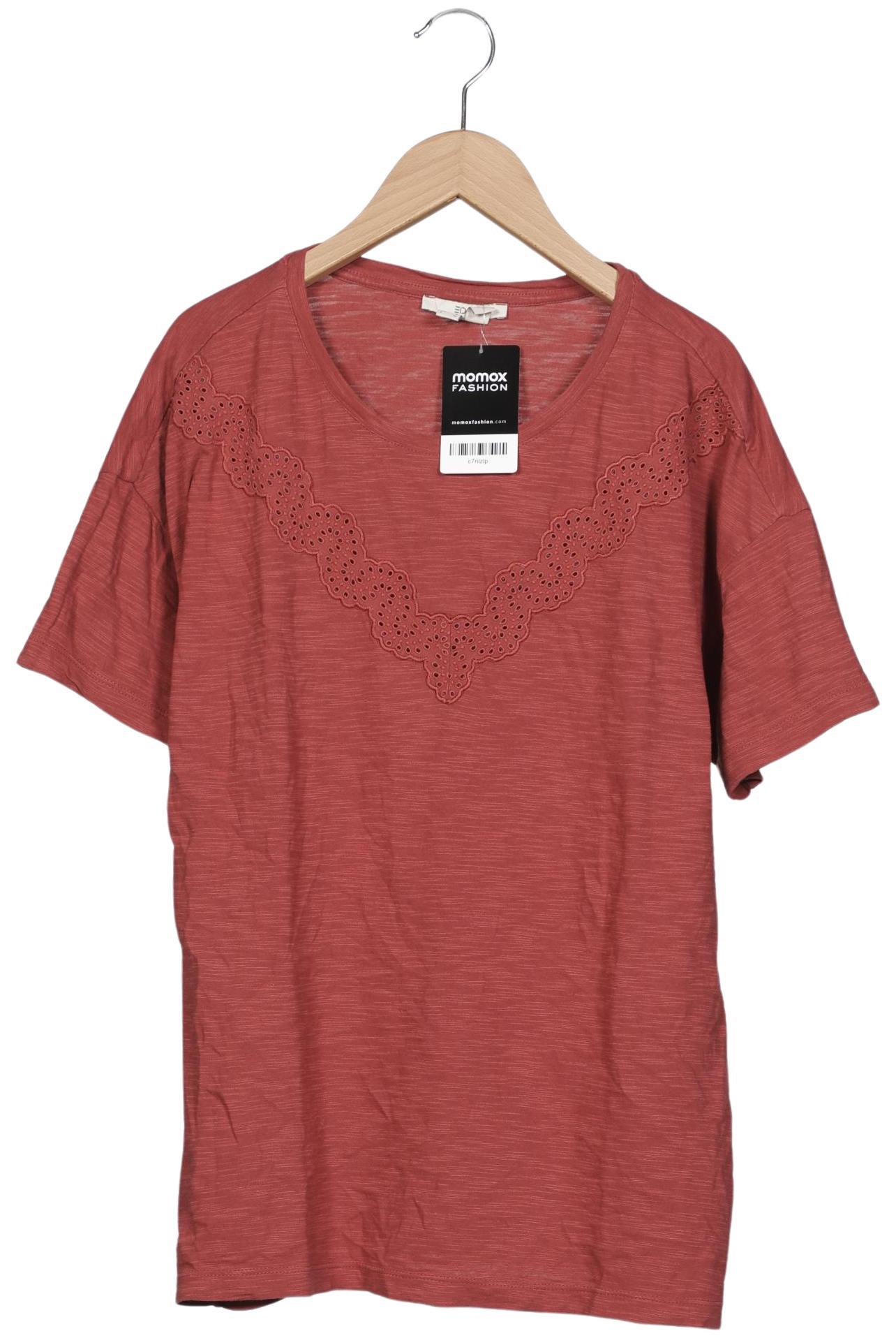 

edc by Esprit Damen T-Shirt, rot, Gr. 36