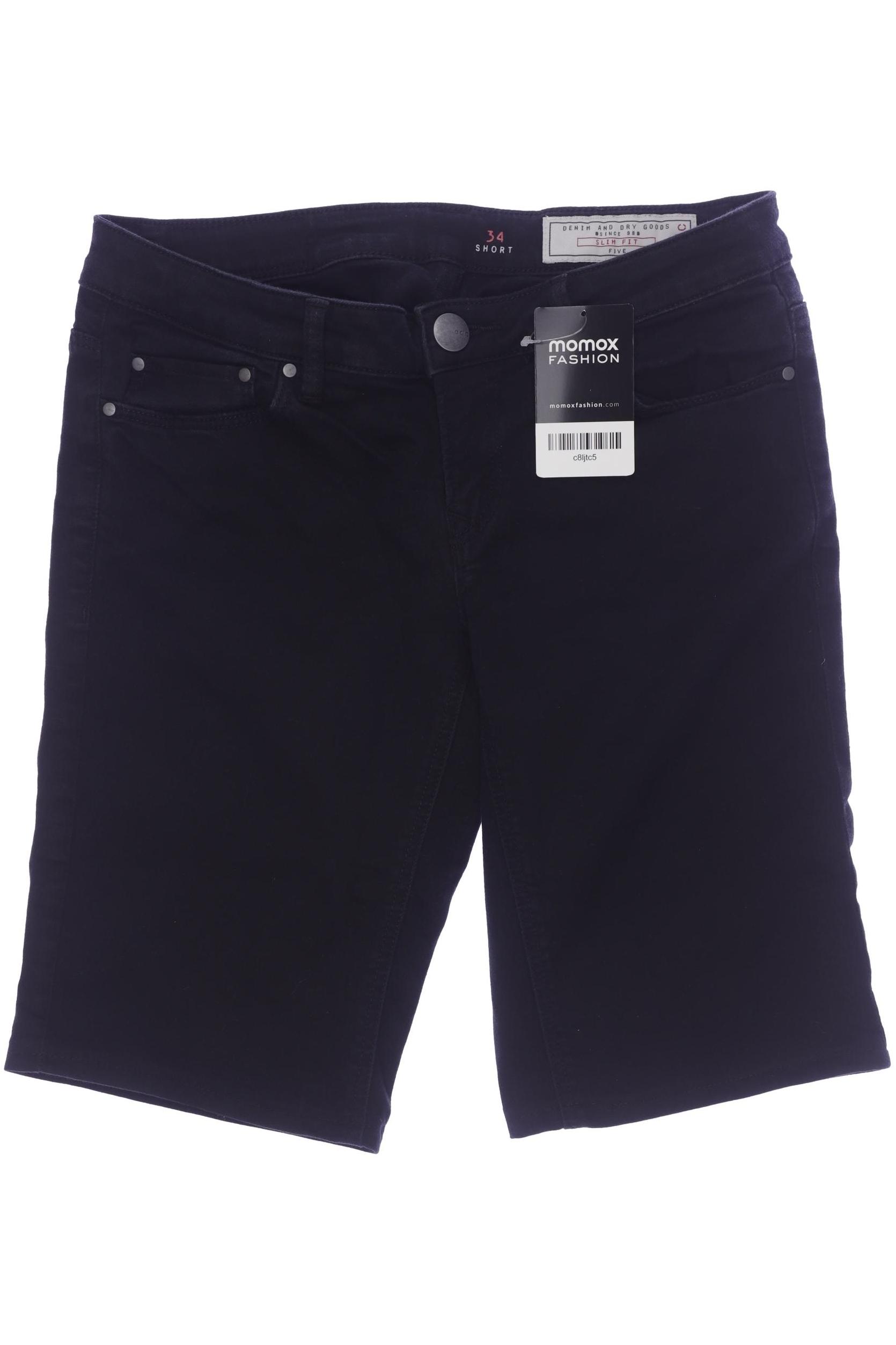 

edc by Esprit Damen Shorts, schwarz, Gr. 34