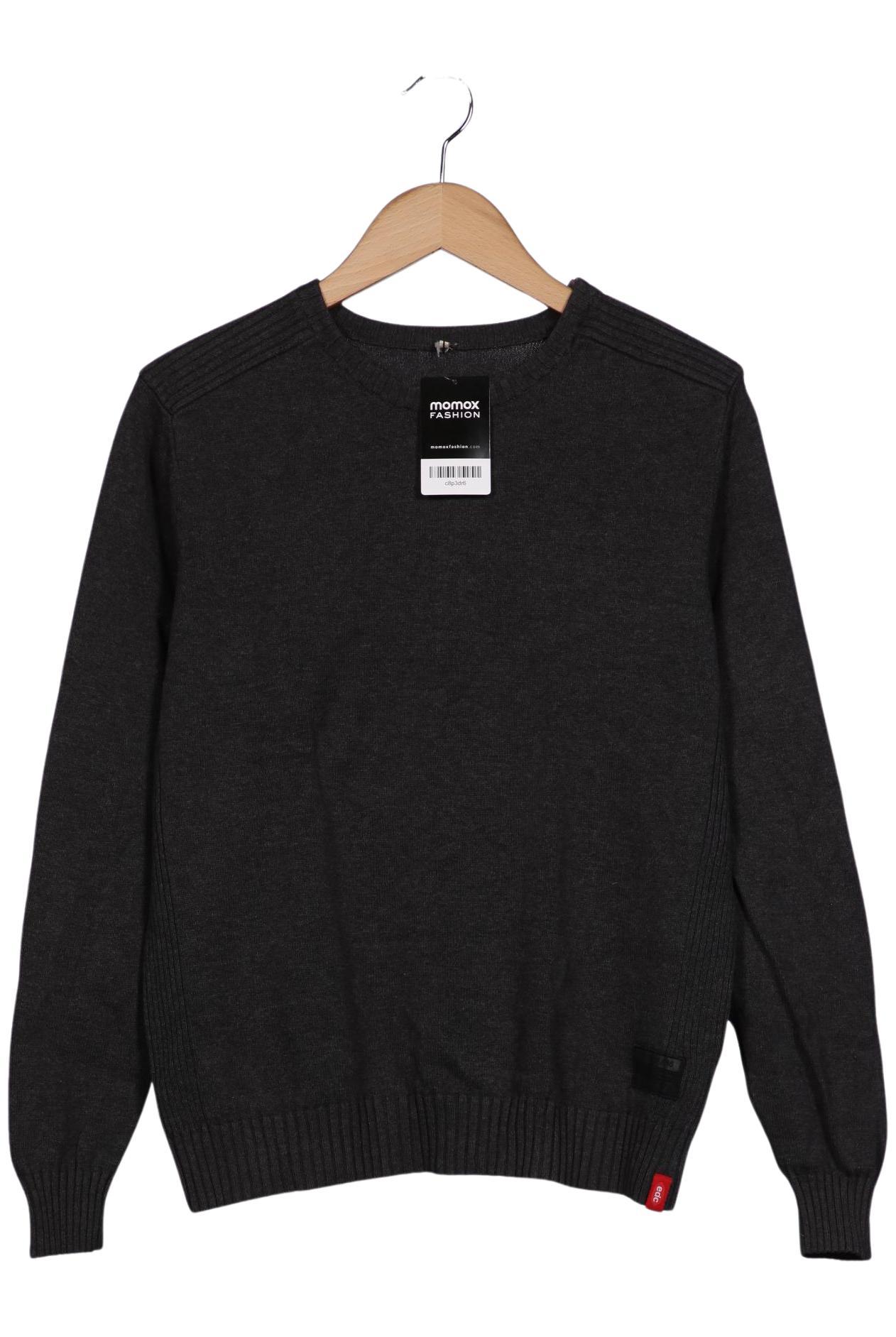 

edc by Esprit Herren Pullover, grau, Gr. 48