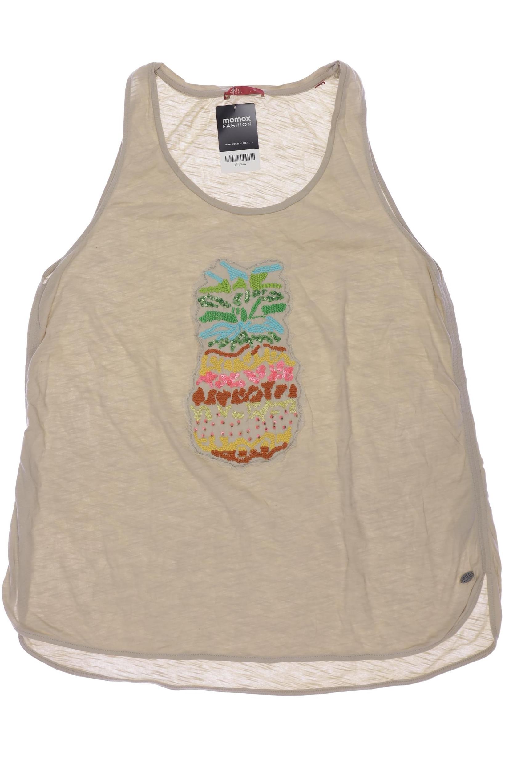 

edc by Esprit Damen Top, beige, Gr. 44