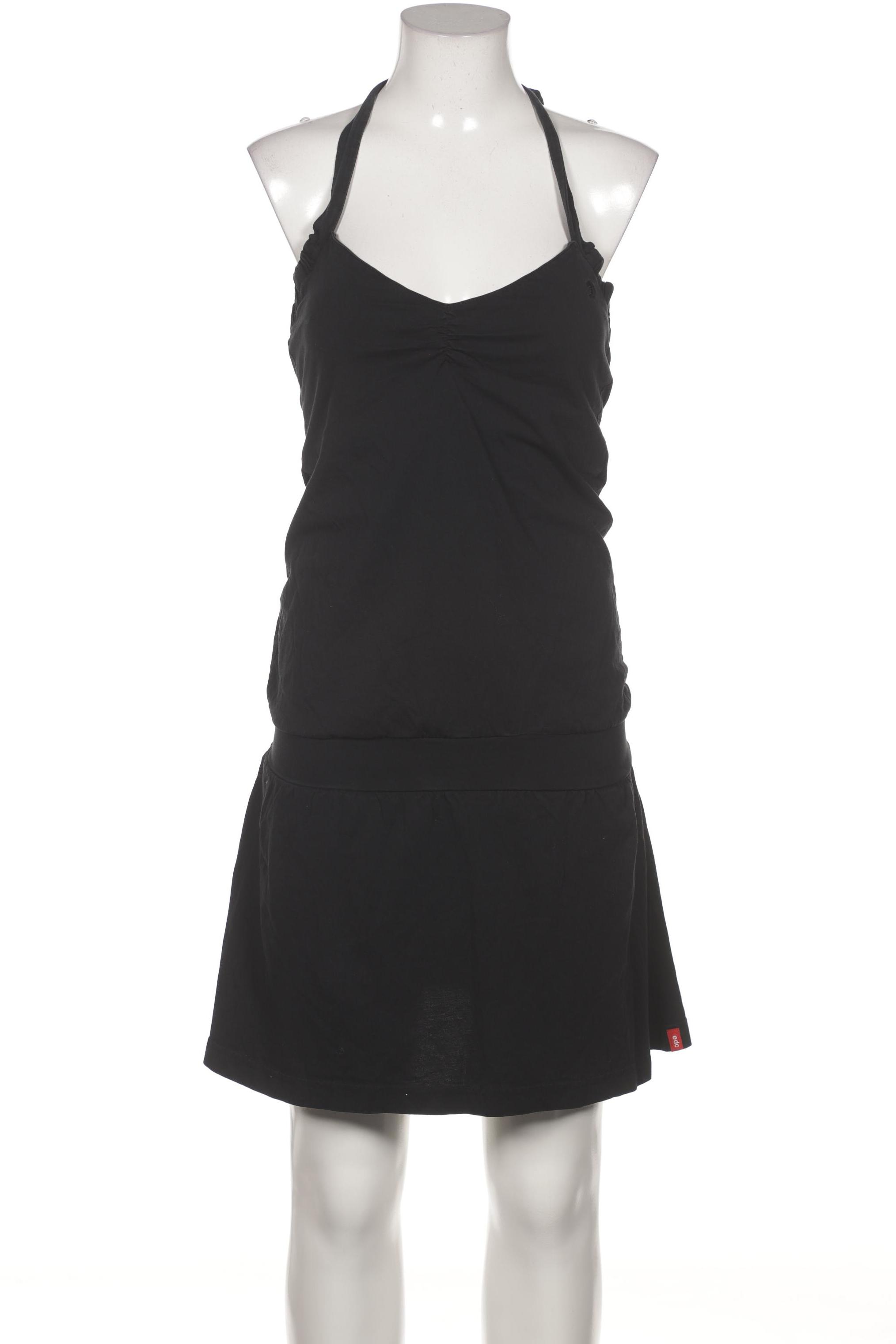 

edc by Esprit Damen Kleid, schwarz, Gr. 42