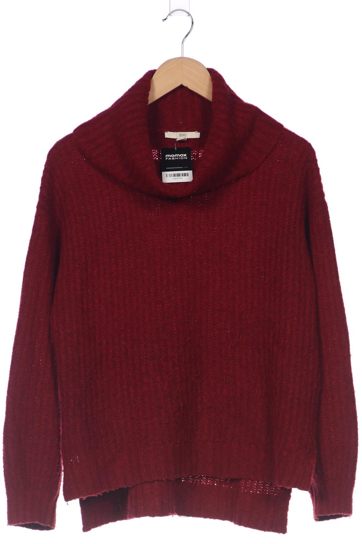 

edc by Esprit Damen Pullover, bordeaux, Gr. 38