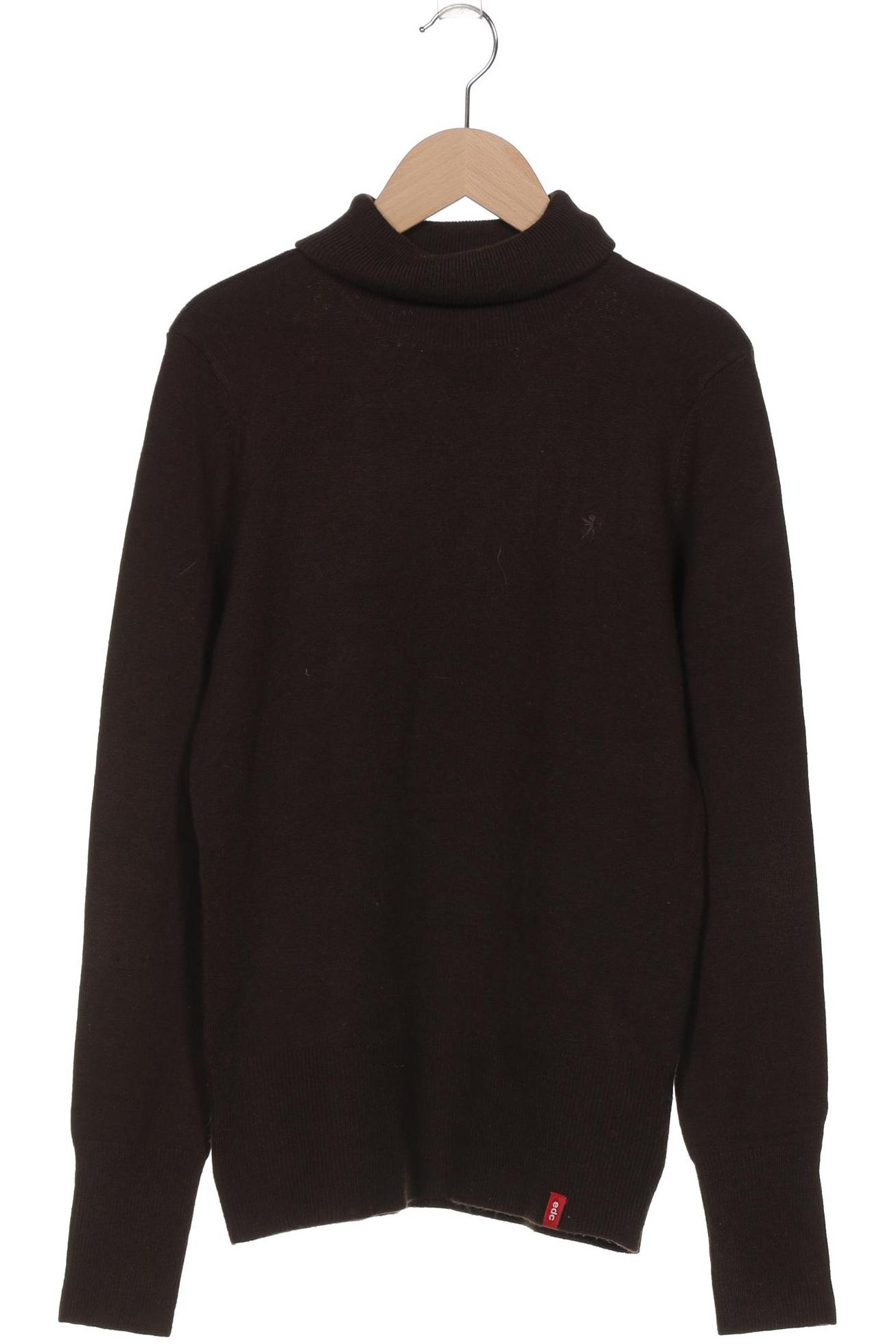 

edc by Esprit Damen Pullover, braun, Gr. 38