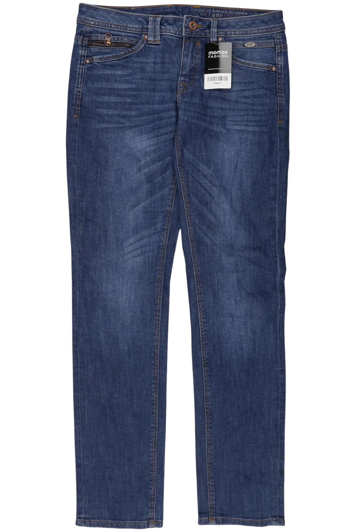 

edc by Esprit Damen Jeans, blau, Gr. 28