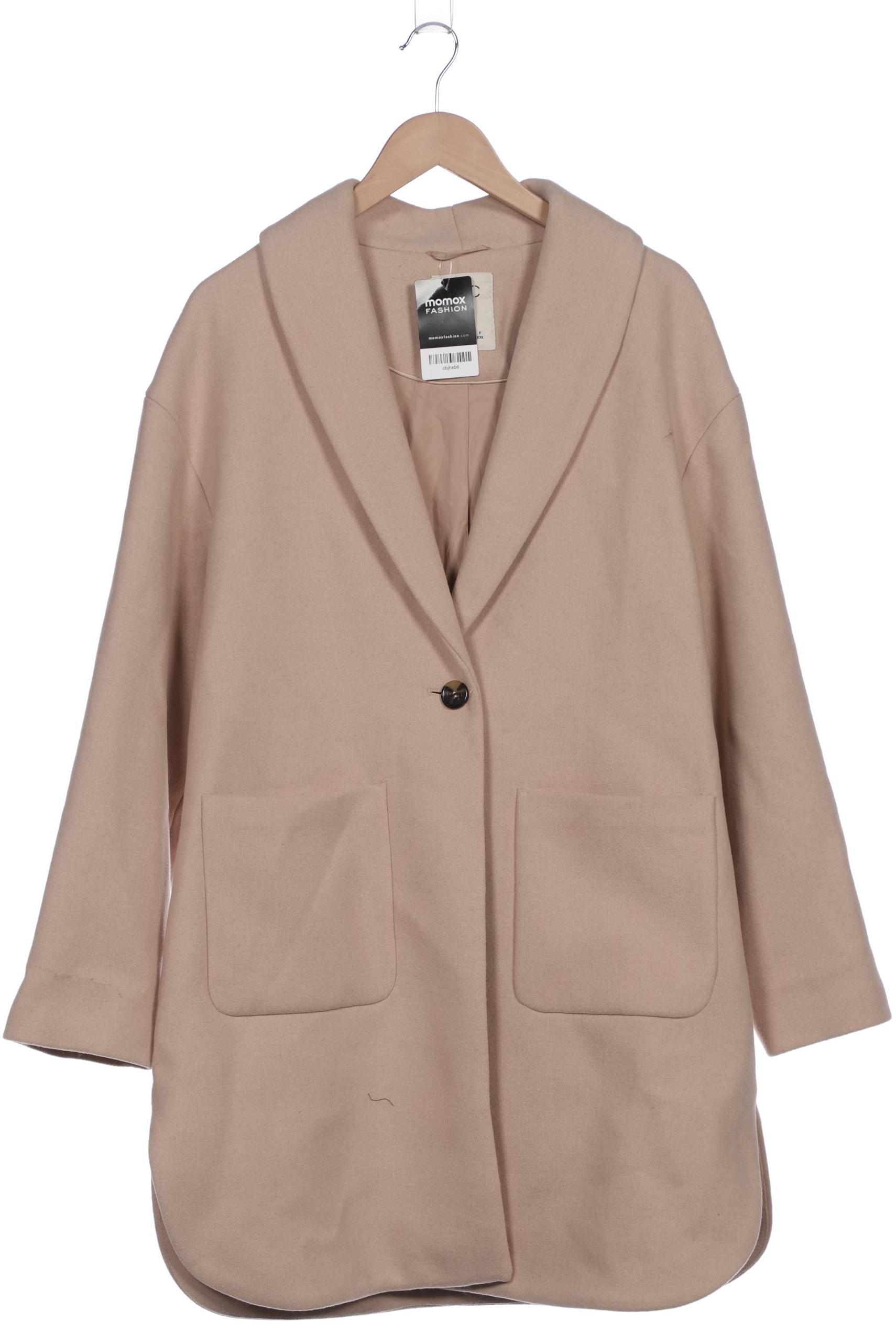 

edc by Esprit Damen Mantel, beige, Gr. 44