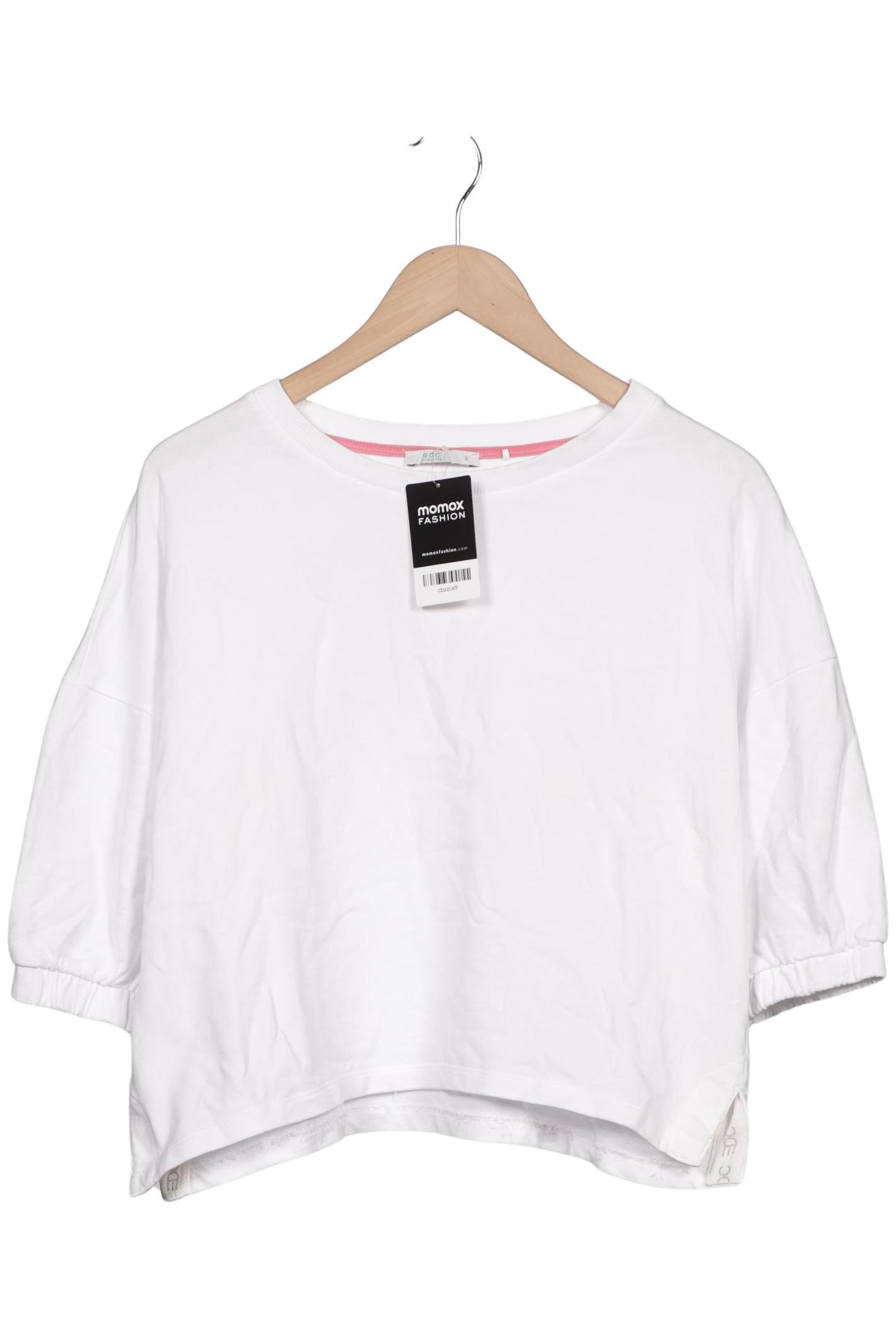 

edc by Esprit Damen Sweatshirt, weiß, Gr. 36