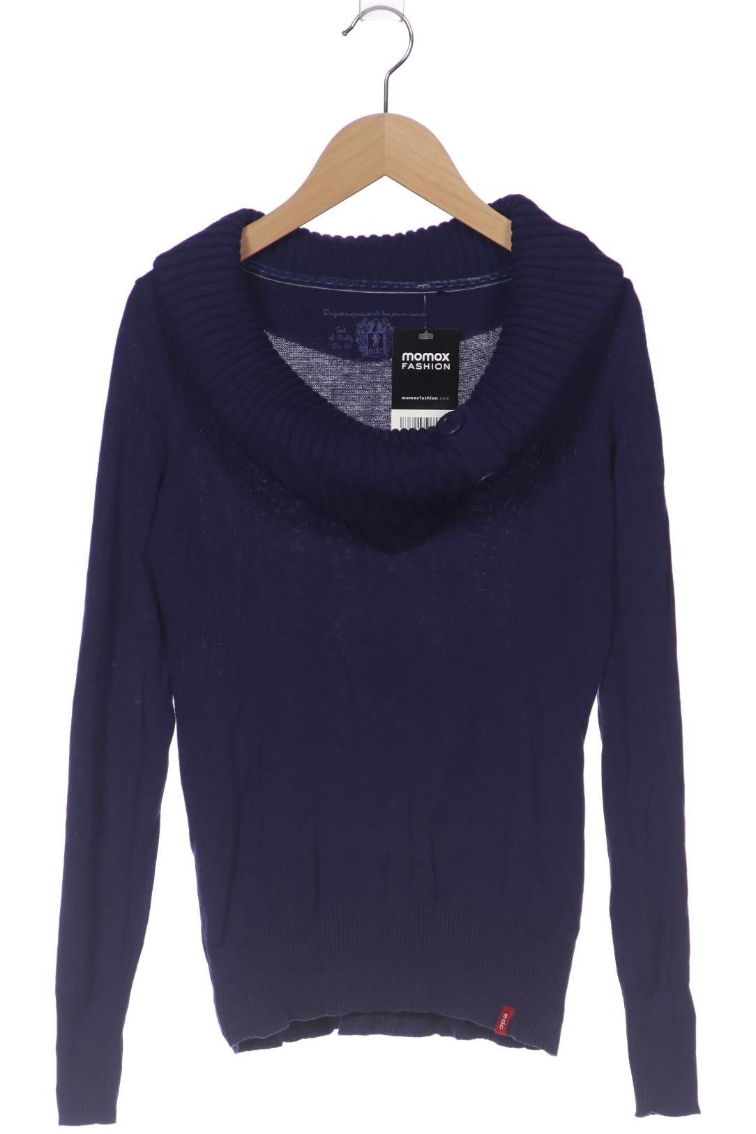 

edc by Esprit Damen Pullover, blau, Gr. 34