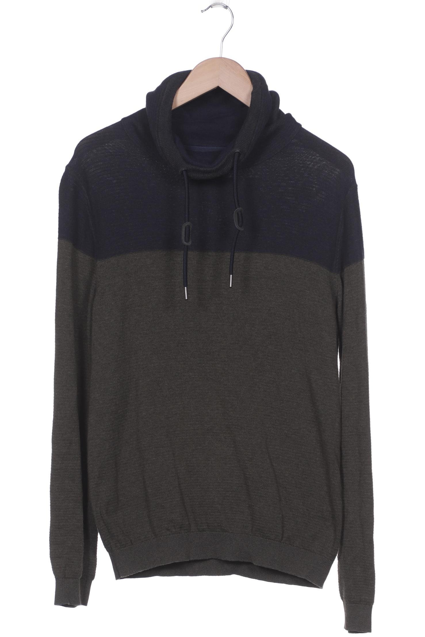 

edc by Esprit Herren Pullover, grün, Gr. 48