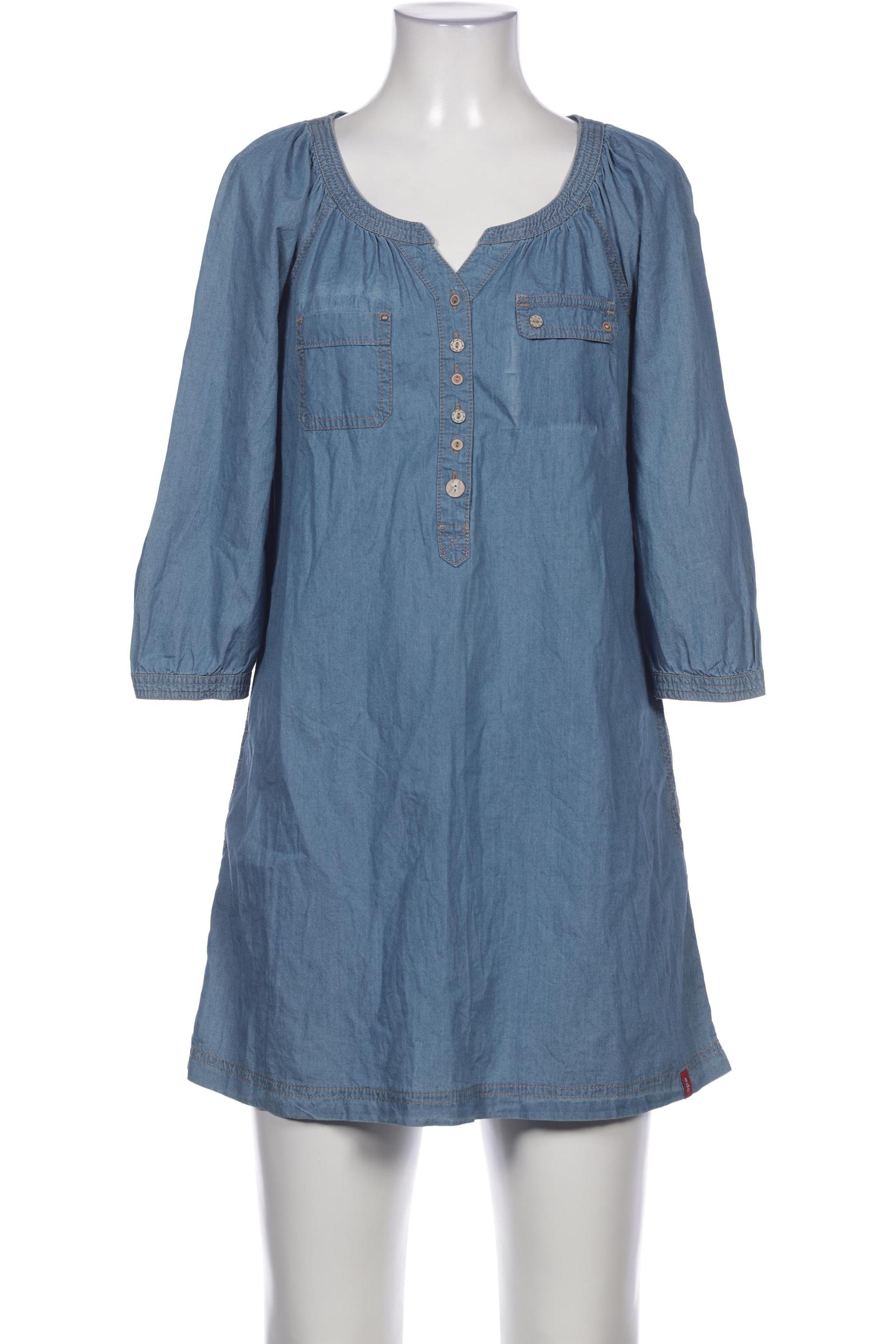 

edc by Esprit Damen Kleid, blau, Gr. 36