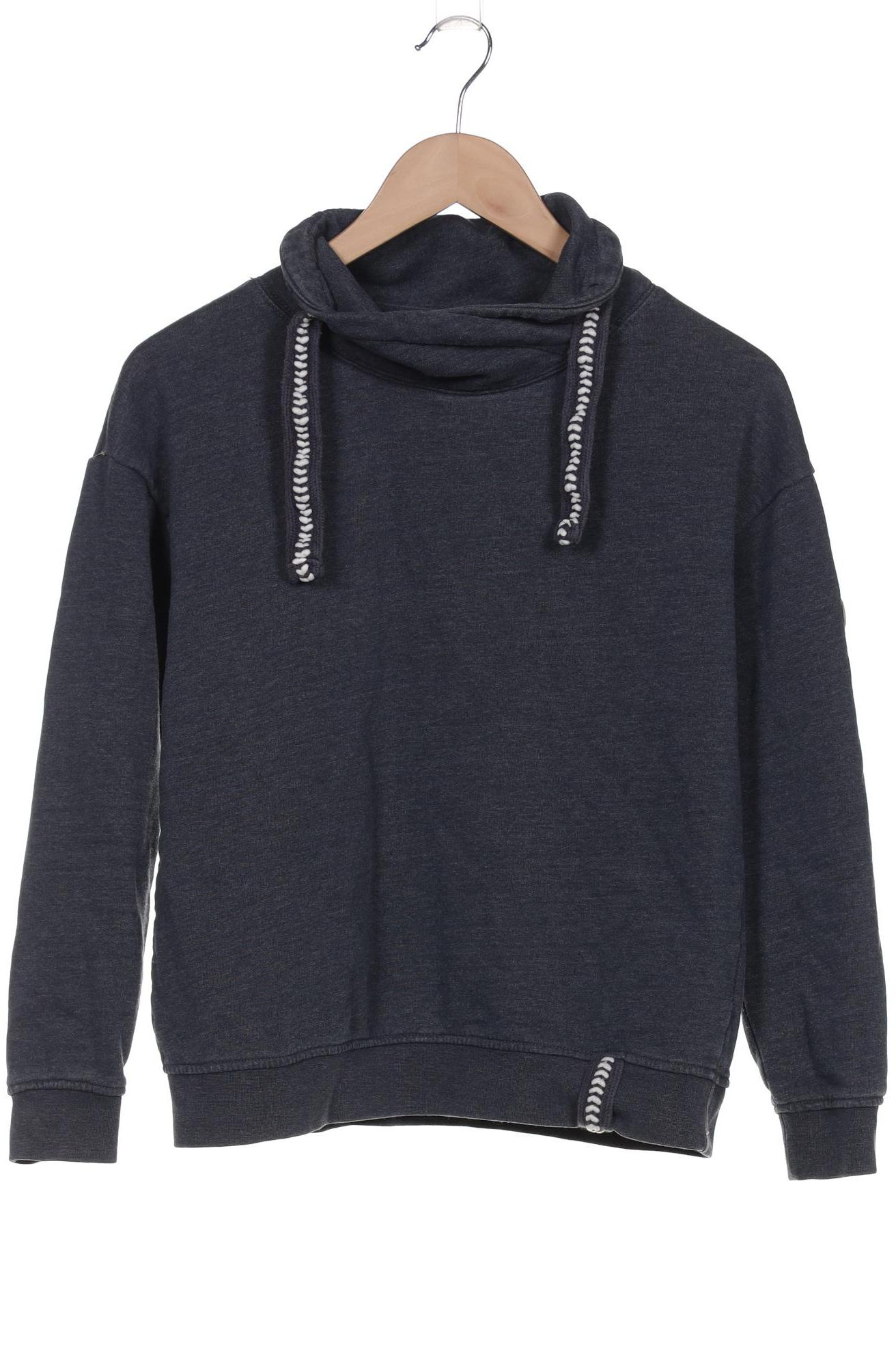 

edc by Esprit Damen Sweatshirt, marineblau, Gr. 34