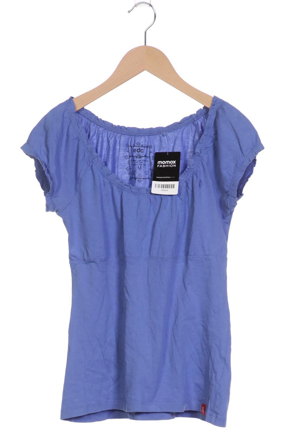 

edc by Esprit Damen T-Shirt, blau