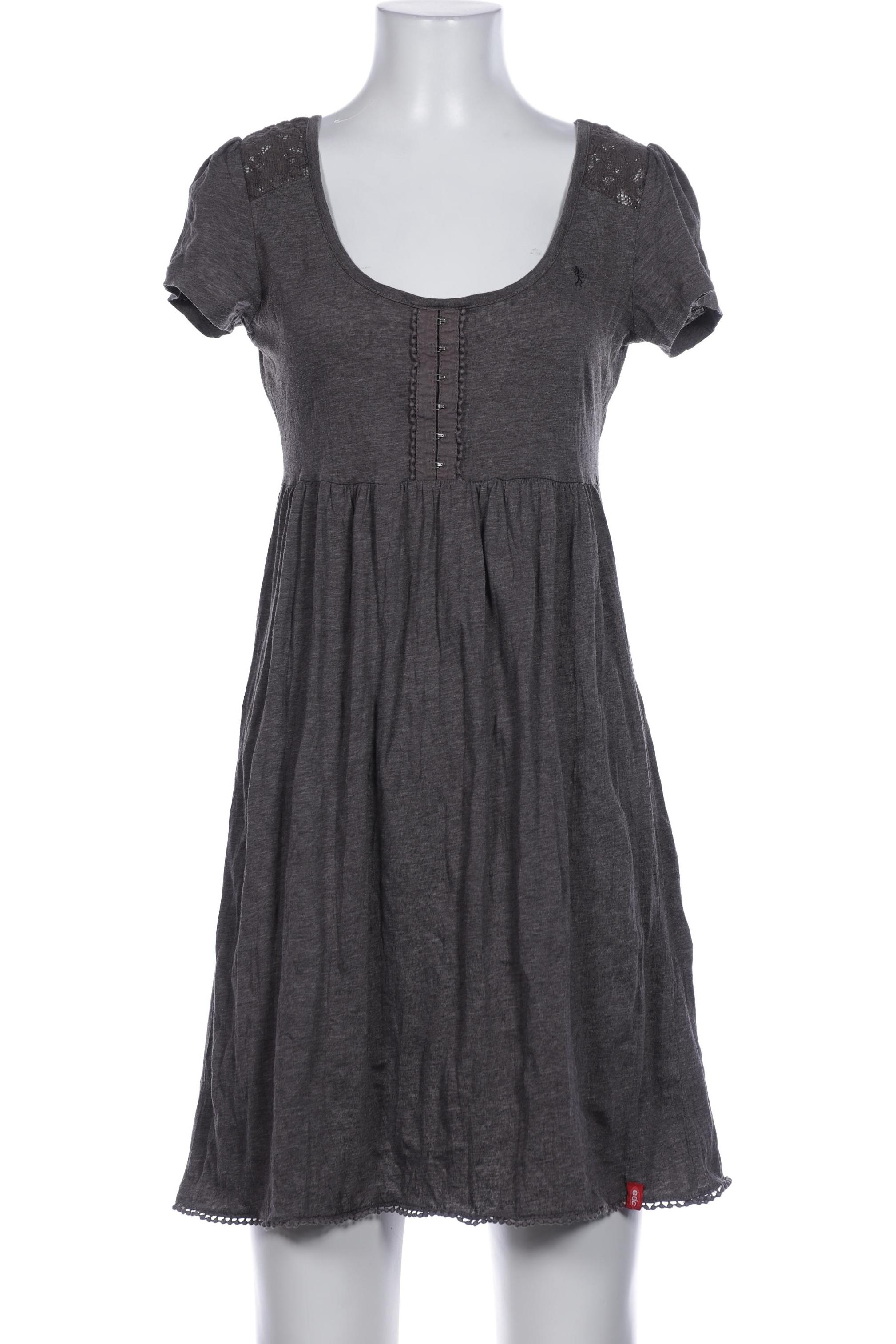 

edc by Esprit Damen Kleid, grau, Gr. 34