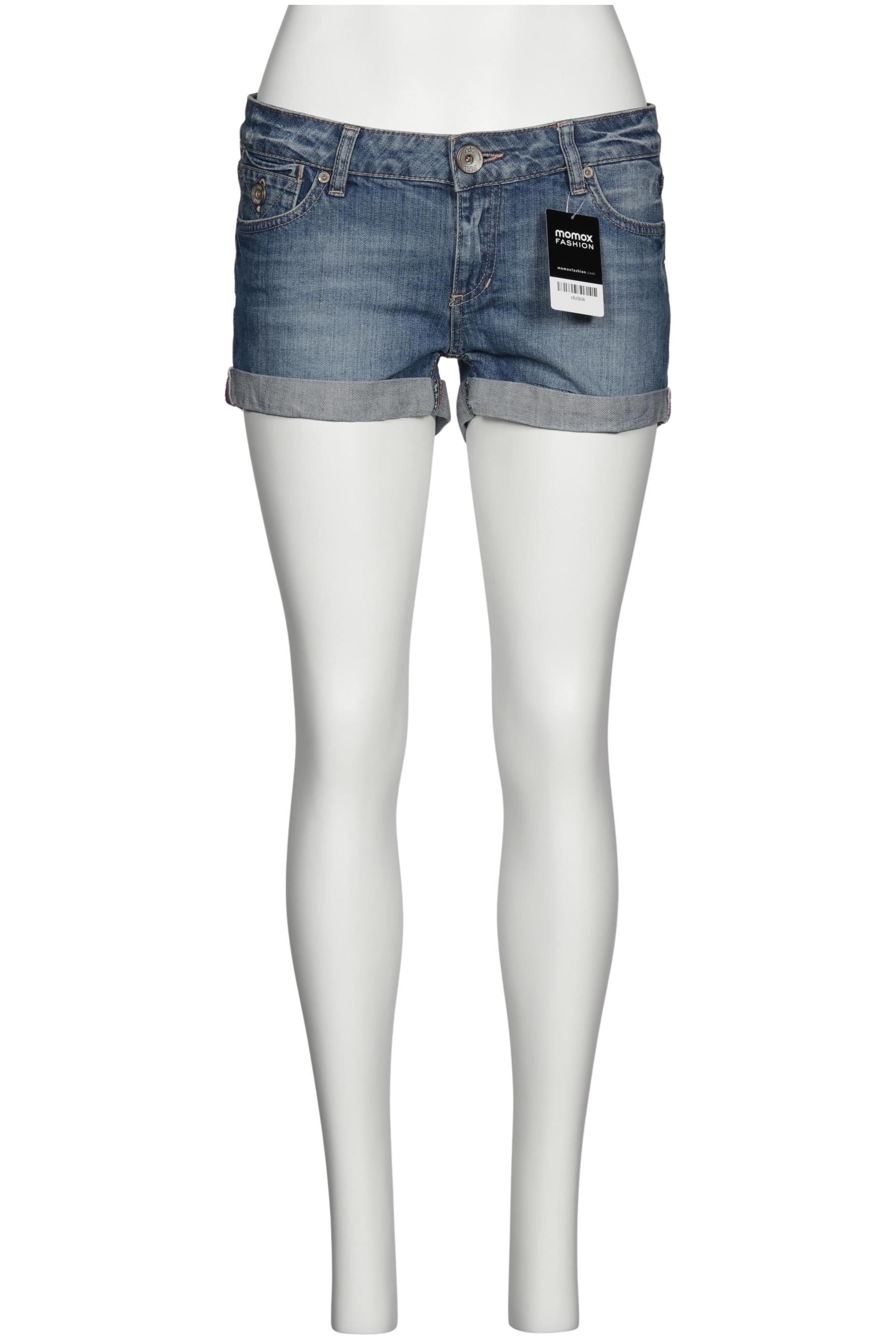 

edc by Esprit Damen Shorts, blau, Gr. 32
