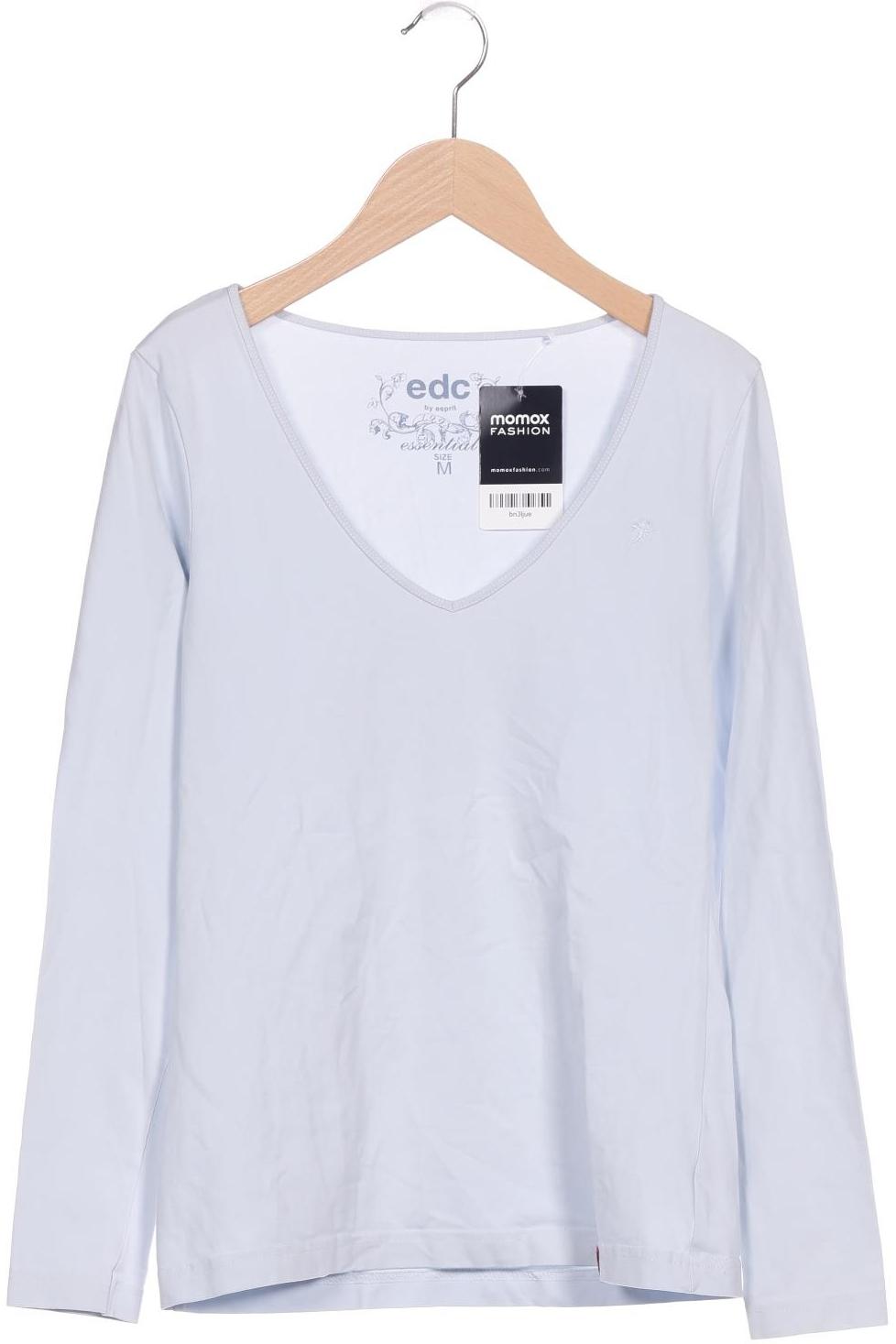 

edc by Esprit Damen Langarmshirt, hellblau, Gr. 38