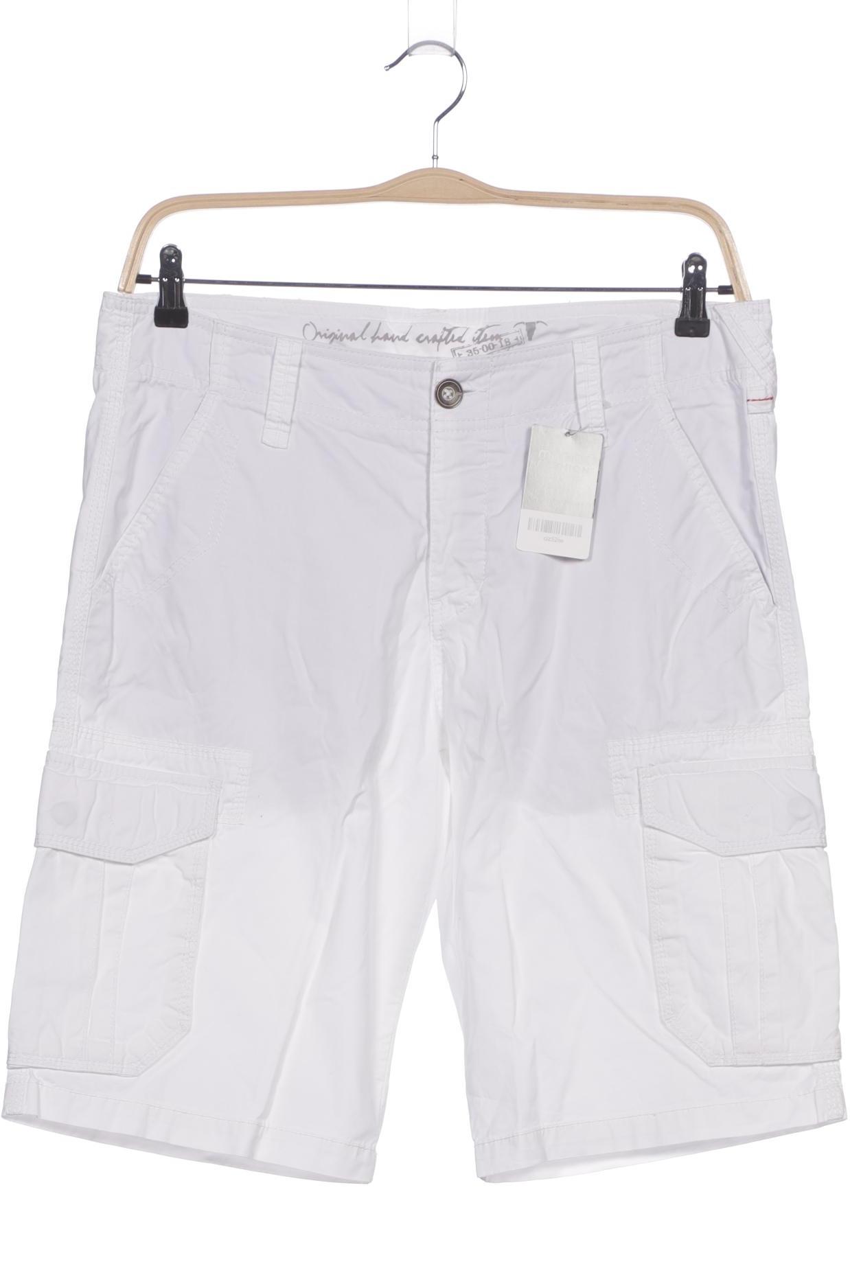 

edc by Esprit Herren Shorts, weiß, Gr. 34