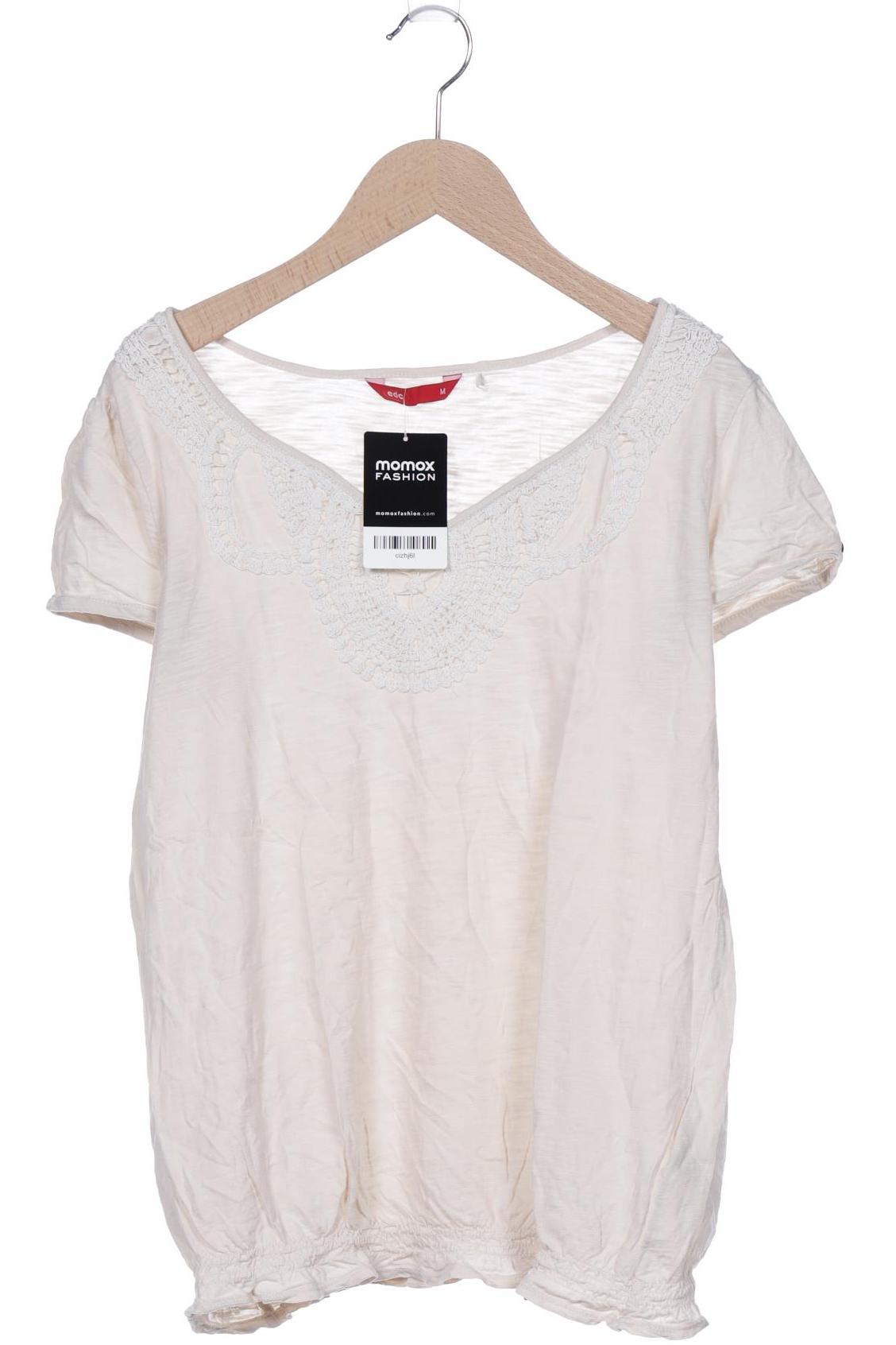 

edc by Esprit Damen T-Shirt, beige, Gr. 38