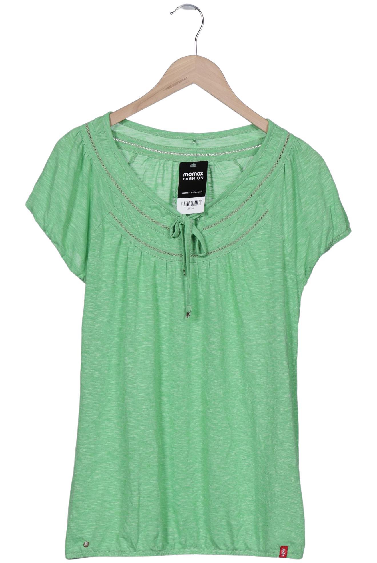 

edc by Esprit Damen T-Shirt, hellgrün, Gr. 38