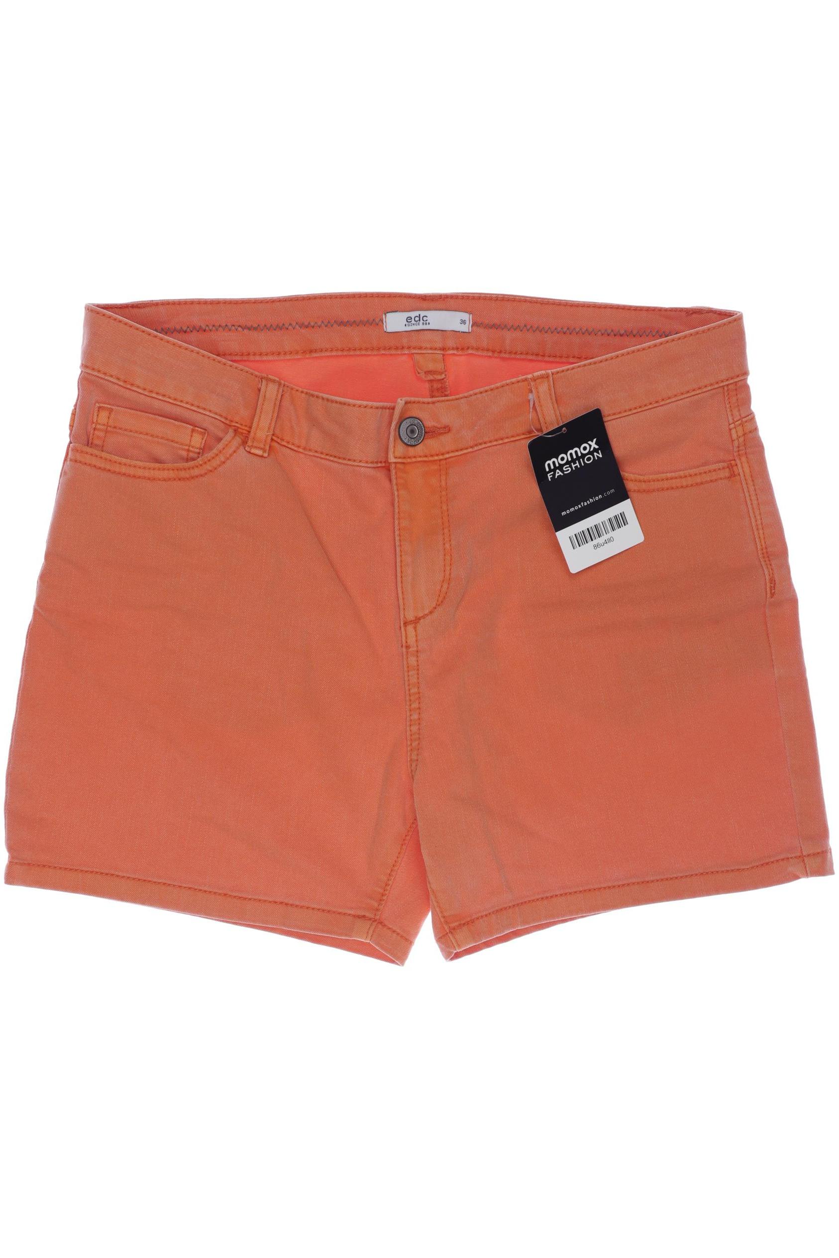 Thumbnail - edc by Esprit Damen Shorts, orange, Gr. 36