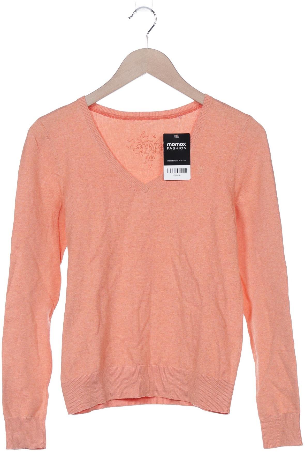 

edc by Esprit Damen Pullover, orange, Gr. 38