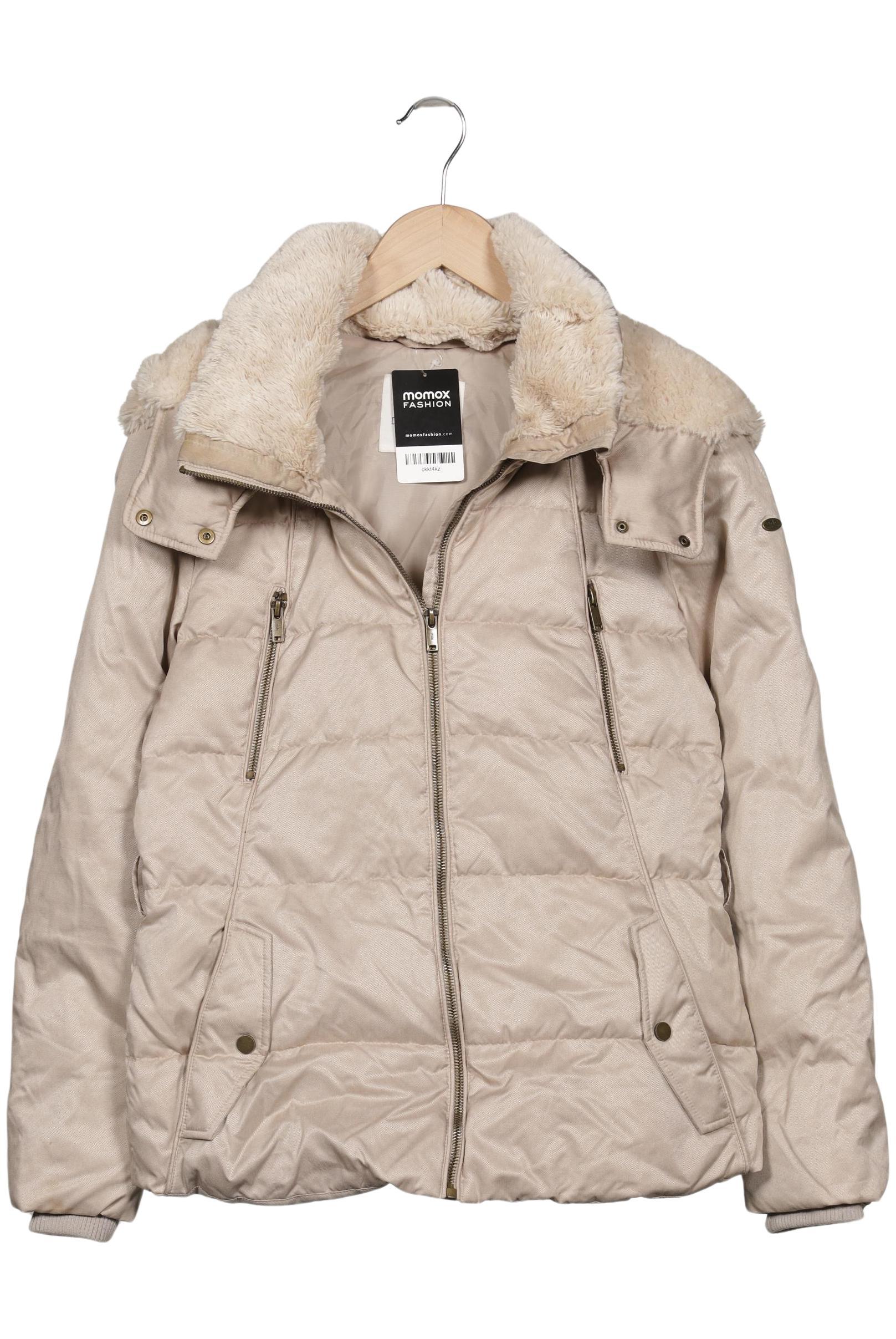 

edc by Esprit Damen Jacke, beige, Gr. 36