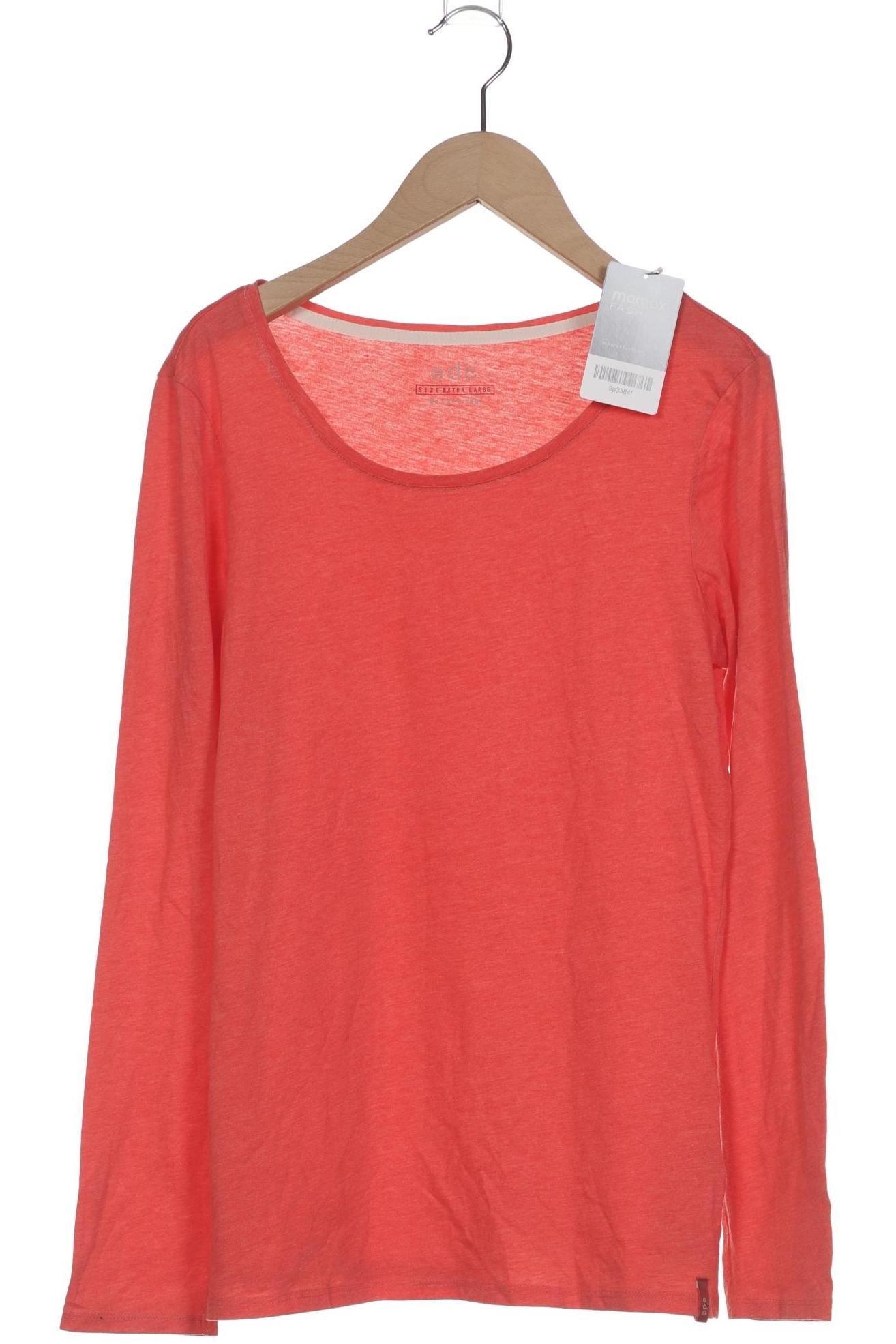 

edc by Esprit Damen Langarmshirt, rot, Gr. 44