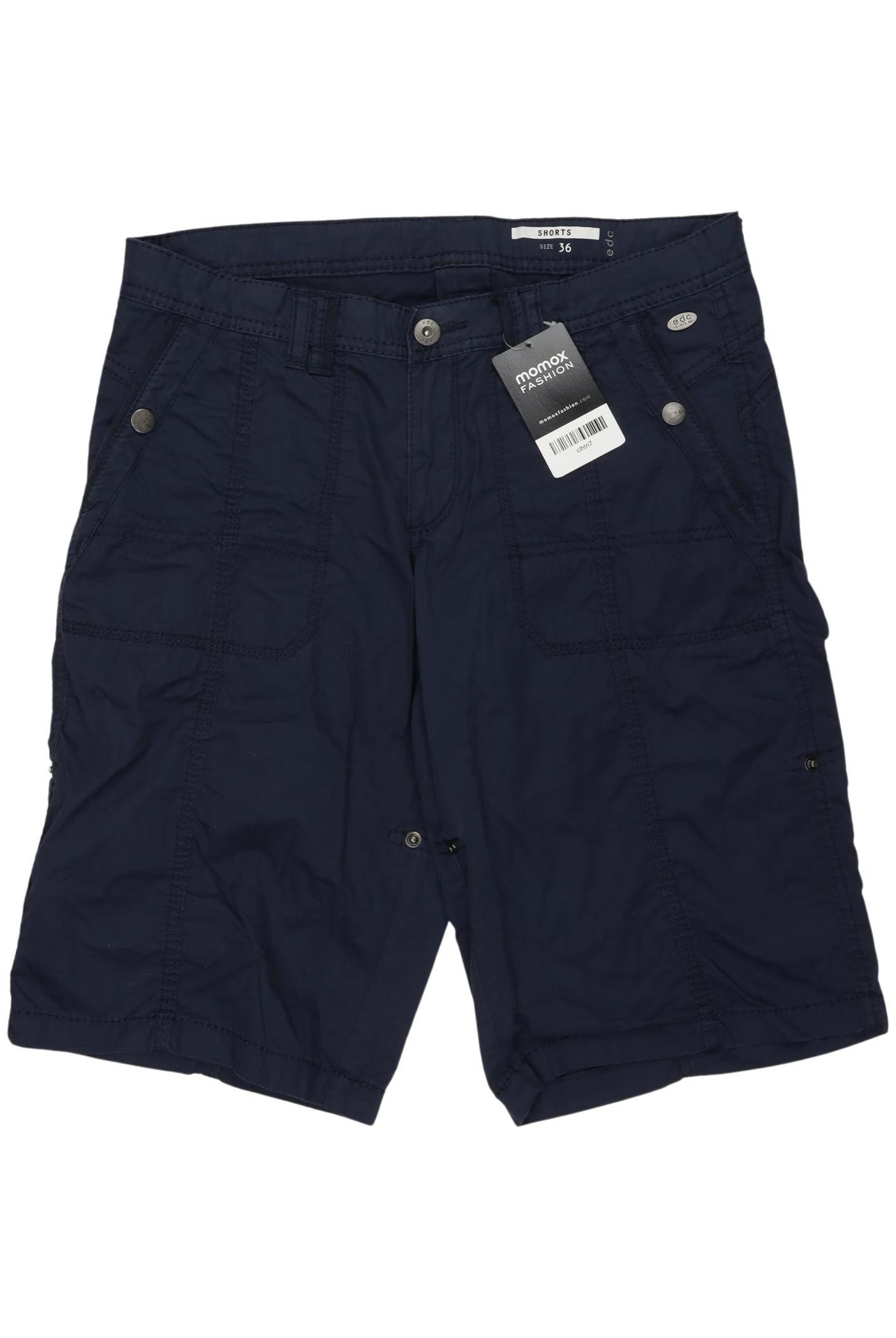 

edc by Esprit Damen Shorts, marineblau, Gr. 36