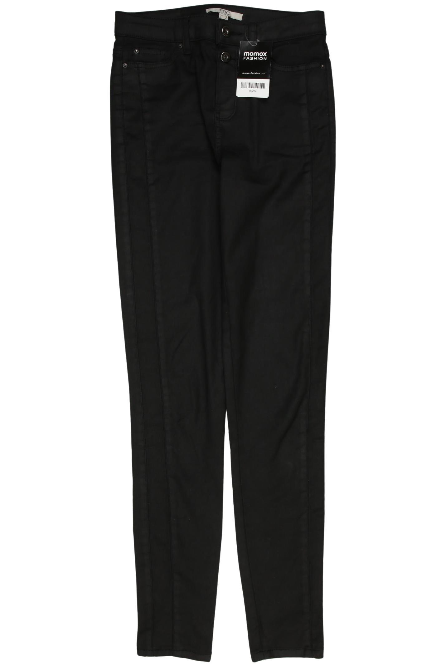 

edc by Esprit Damen Stoffhose, schwarz, Gr. 32