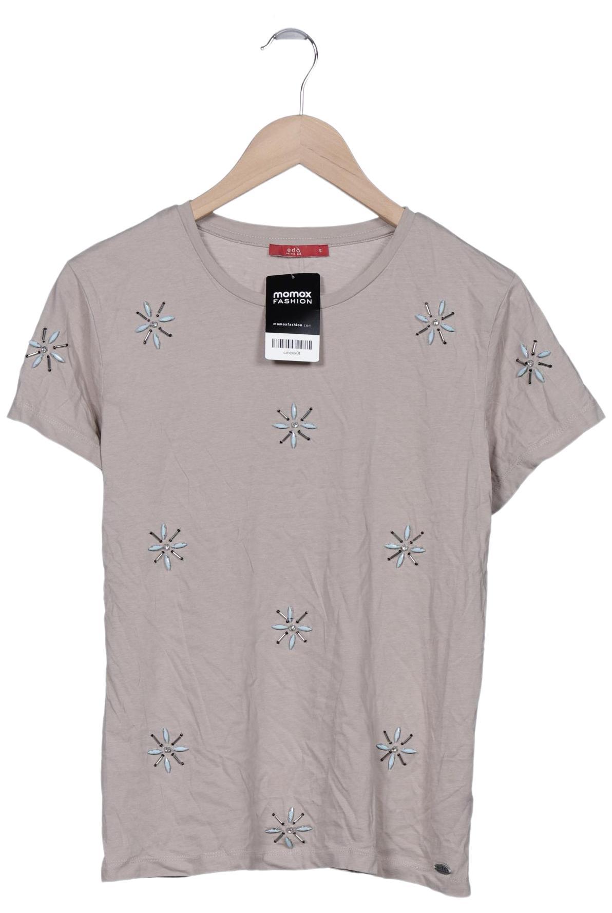 

edc by Esprit Damen T-Shirt, braun, Gr. 36
