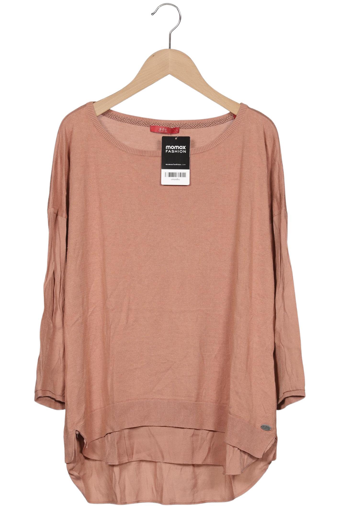 

edc by Esprit Damen Pullover, beige, Gr. 42