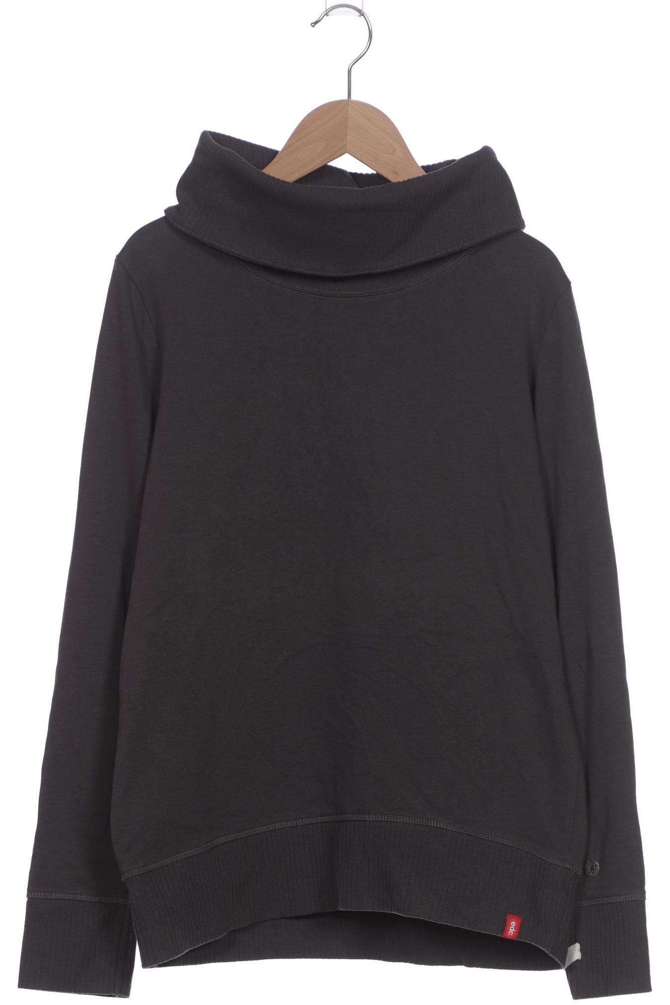 

edc by Esprit Damen Sweatshirt, grau, Gr. 36