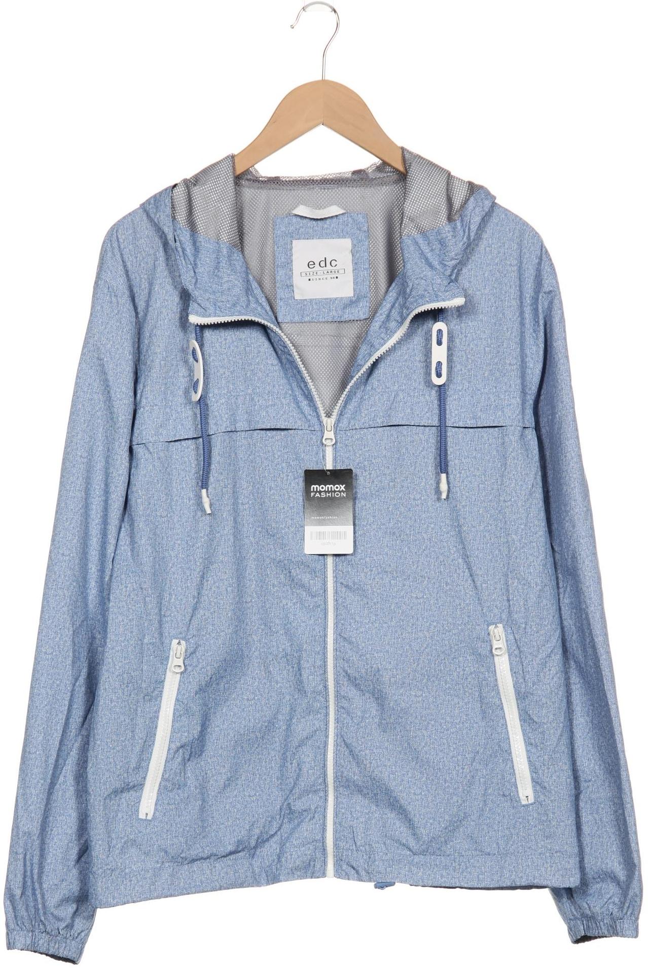 

edc by Esprit Damen Jacke, blau, Gr. 42