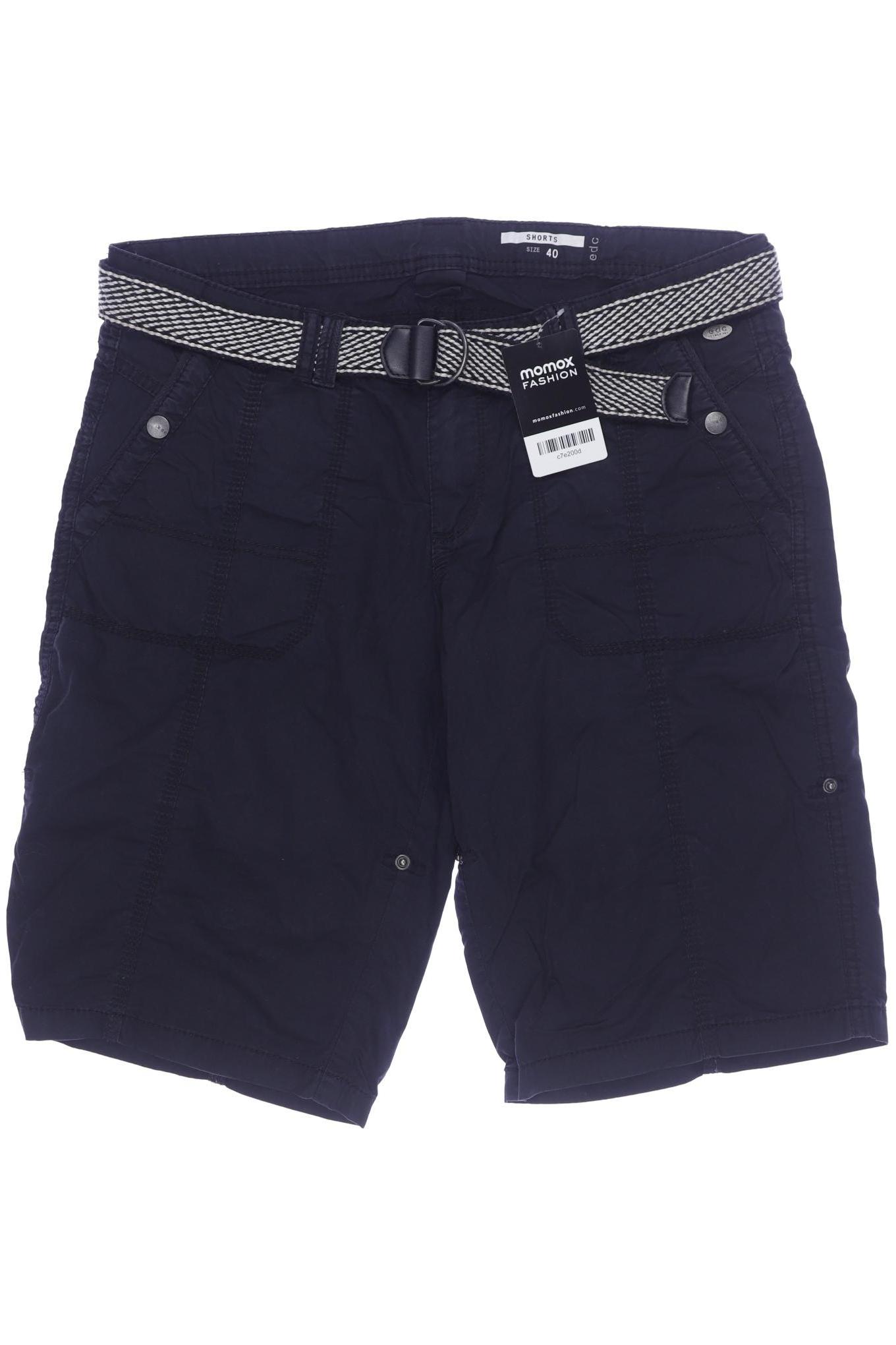 

edc by Esprit Damen Shorts, schwarz, Gr. 40