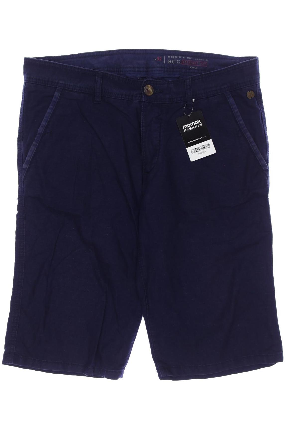 

edc by Esprit Herren Shorts, marineblau, Gr. 32