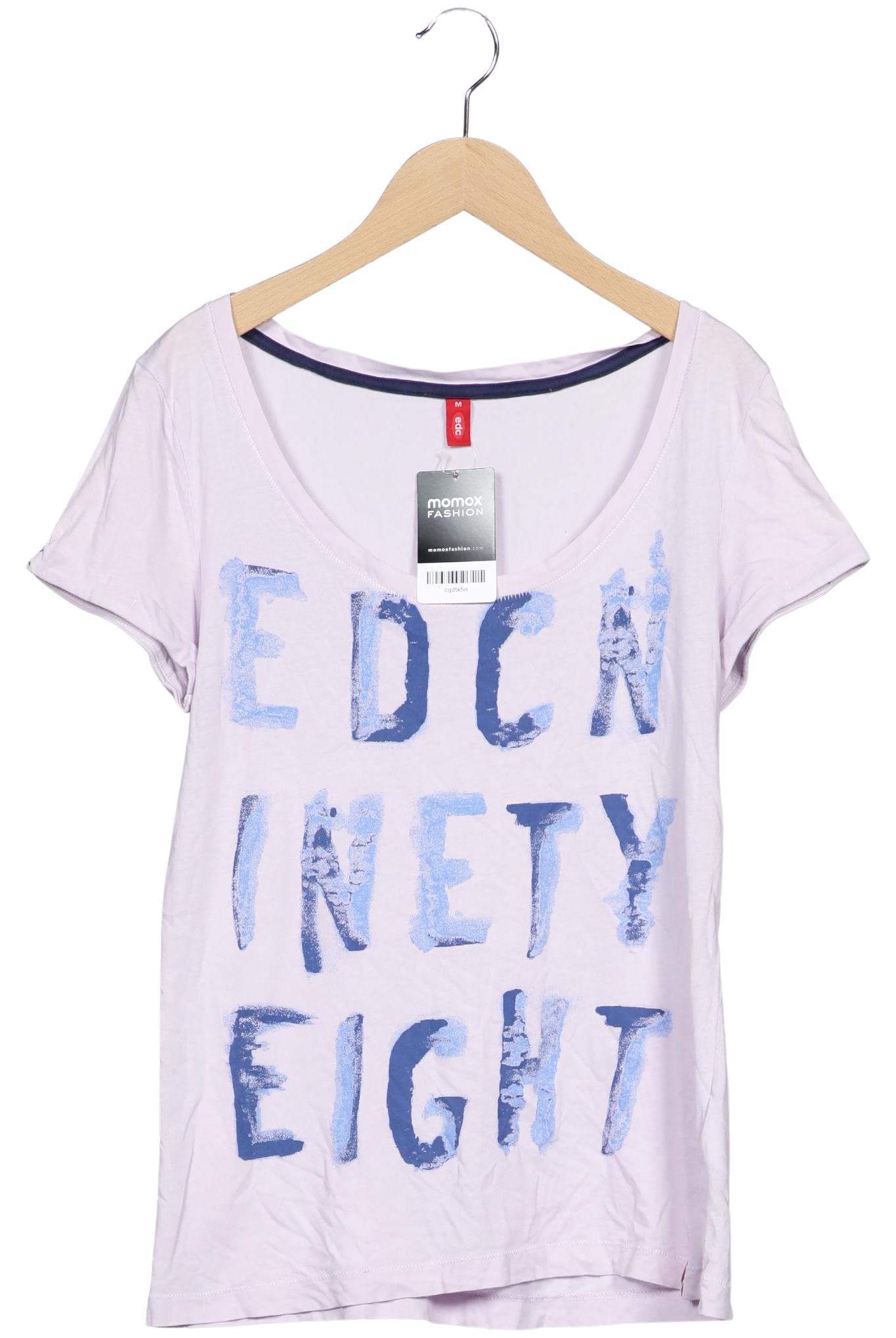 

edc by Esprit Damen T-Shirt, flieder, Gr. 38