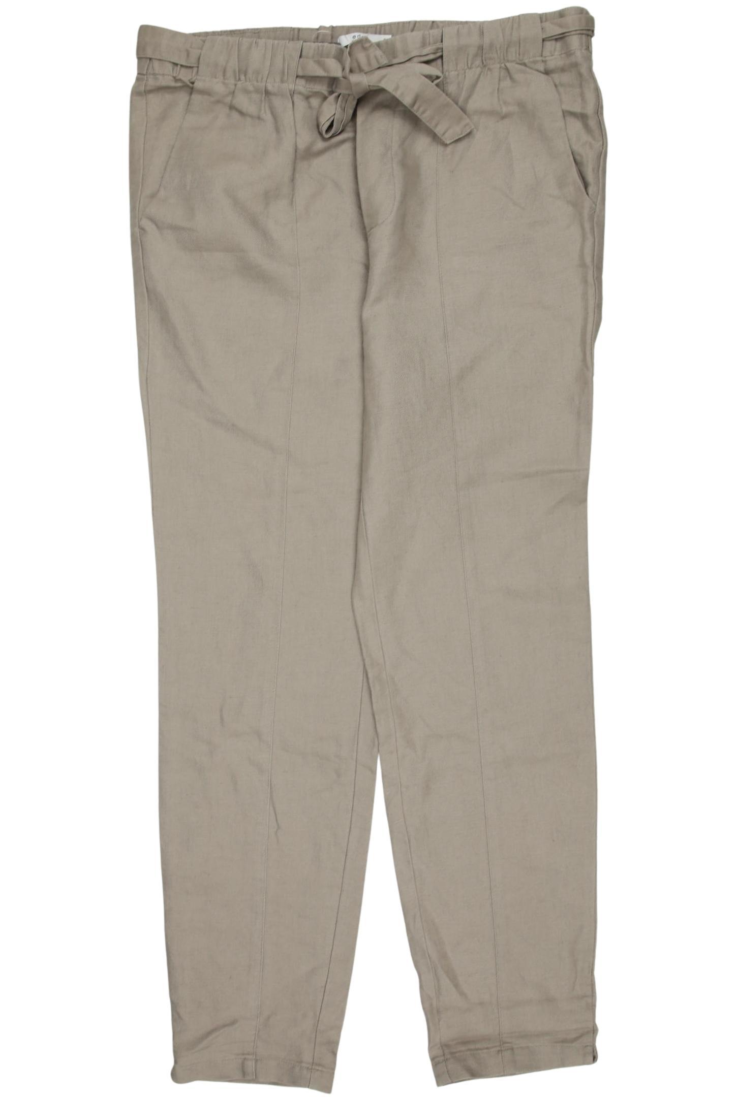 

edc by Esprit Damen Stoffhose, grau, Gr. 38
