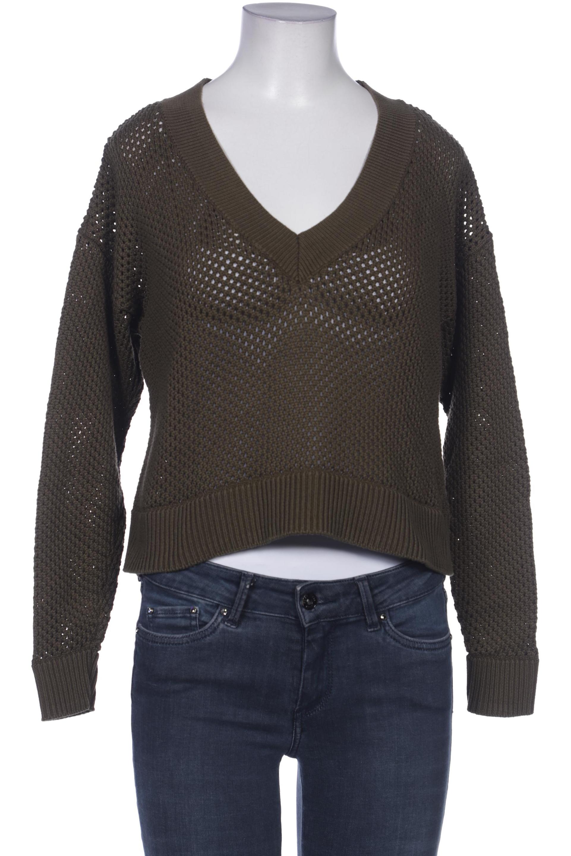 

edc by Esprit Damen Pullover, grün, Gr. 34