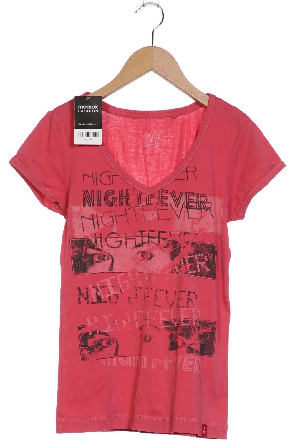 

edc by Esprit Damen T-Shirt, pink, Gr. 38